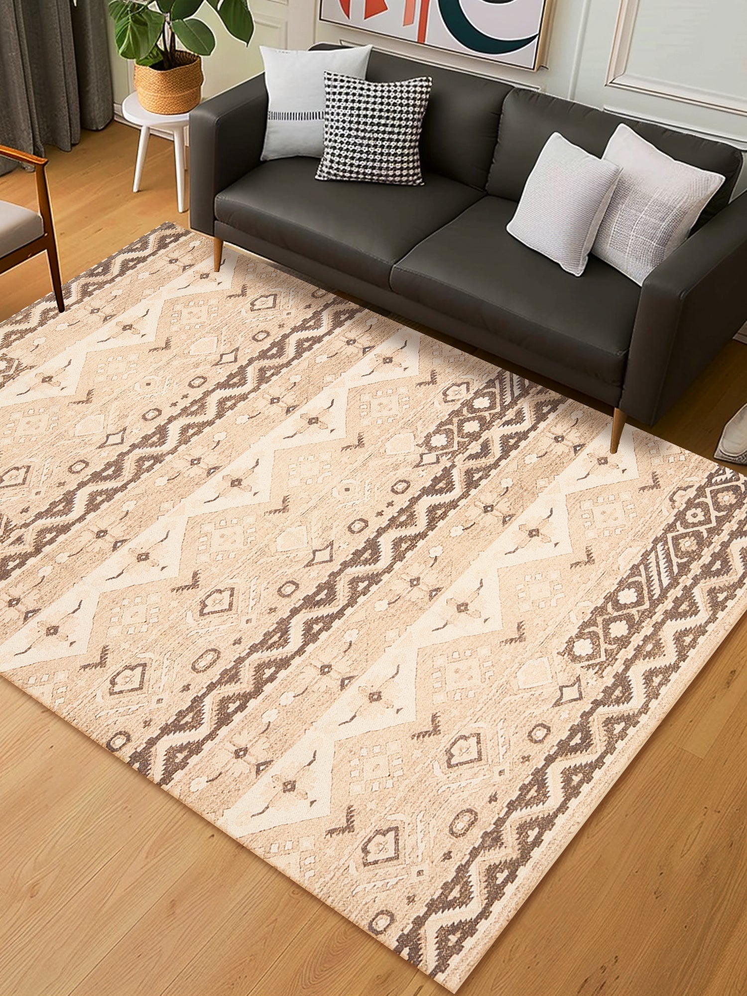 Dasori Digital-Printed Cotton Rug