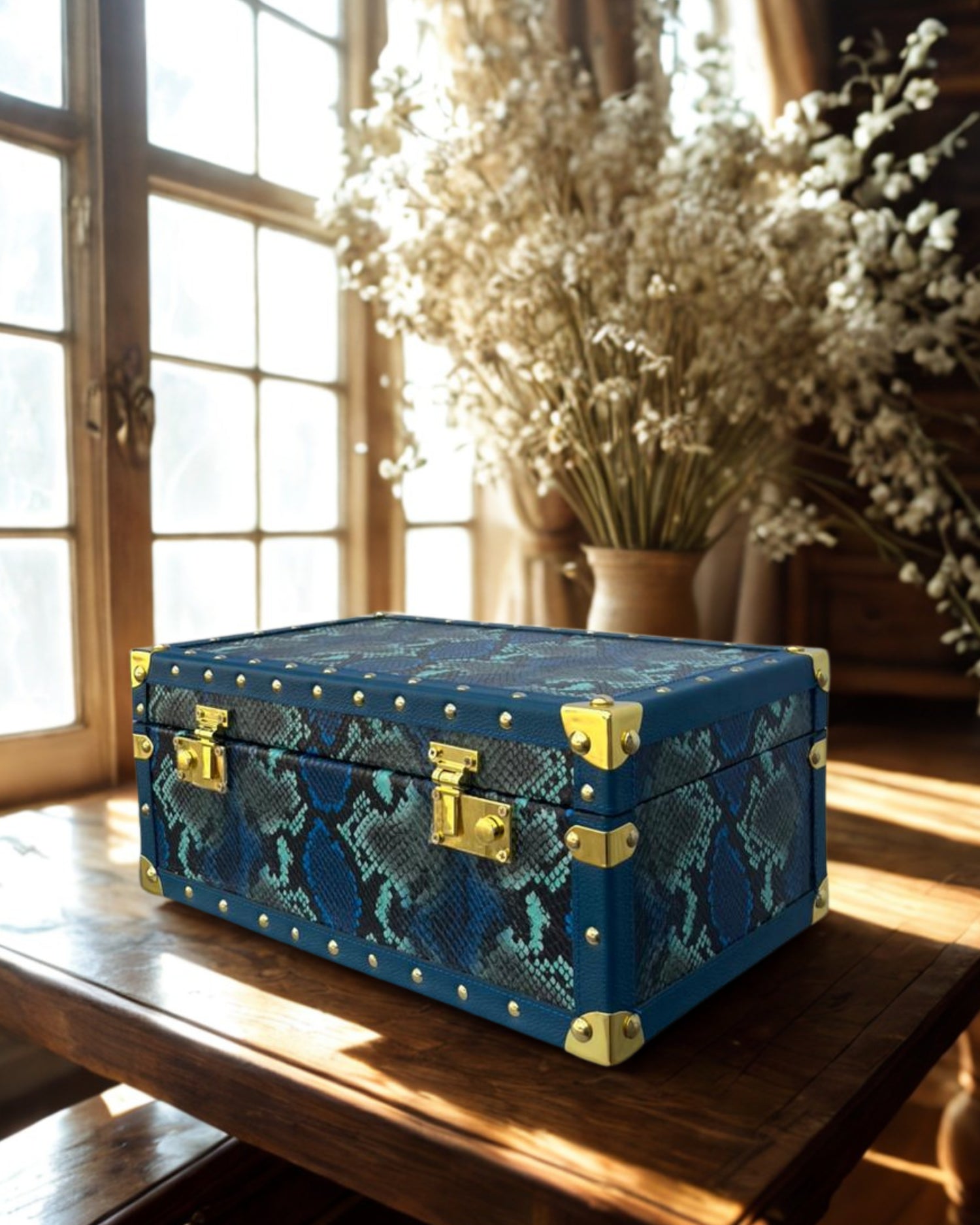 EMBER- LEATHER JEWELLERY & ACCESSORIES BOX