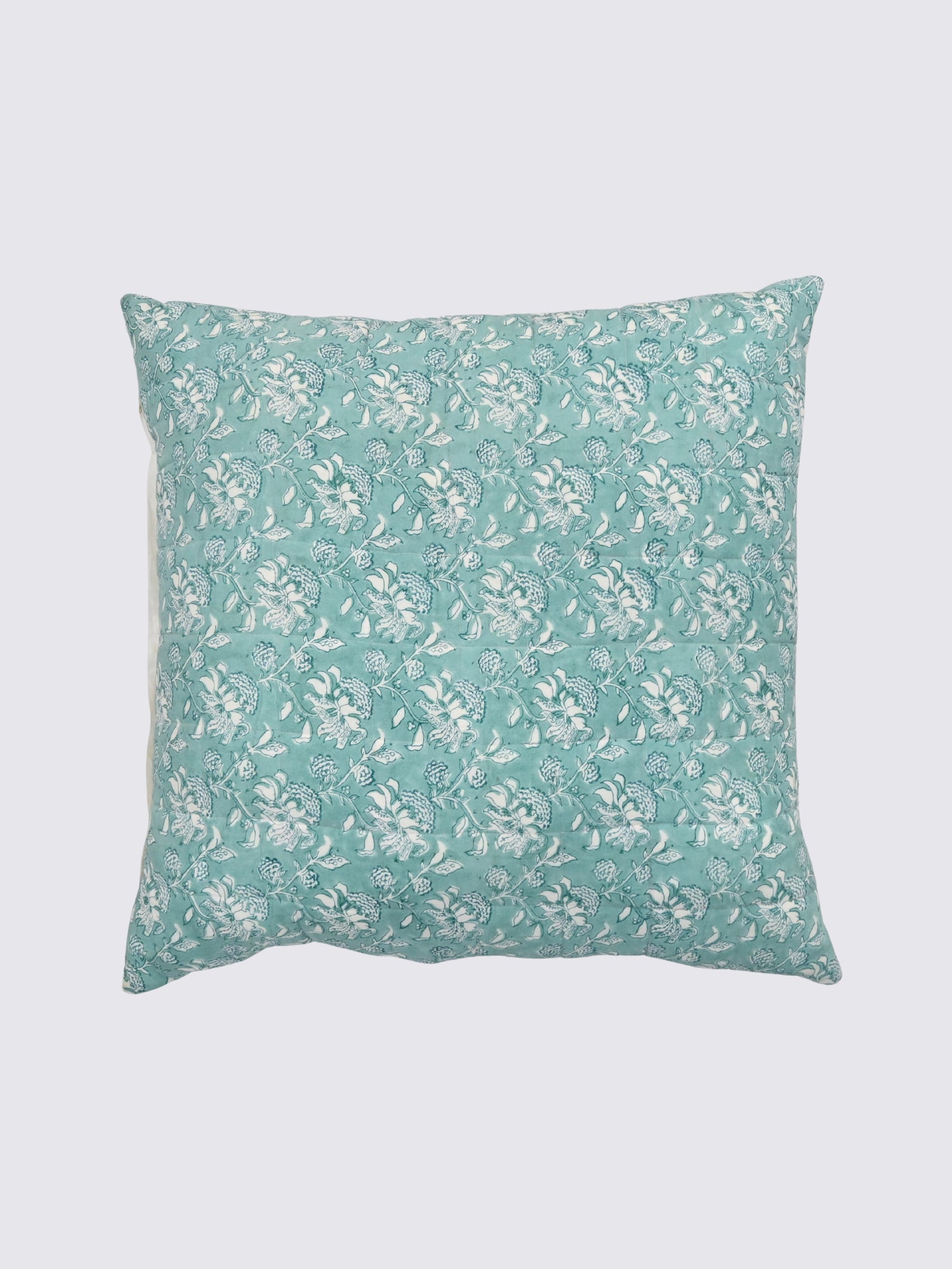 Tulairis Block-Printed Square Cushion Cover