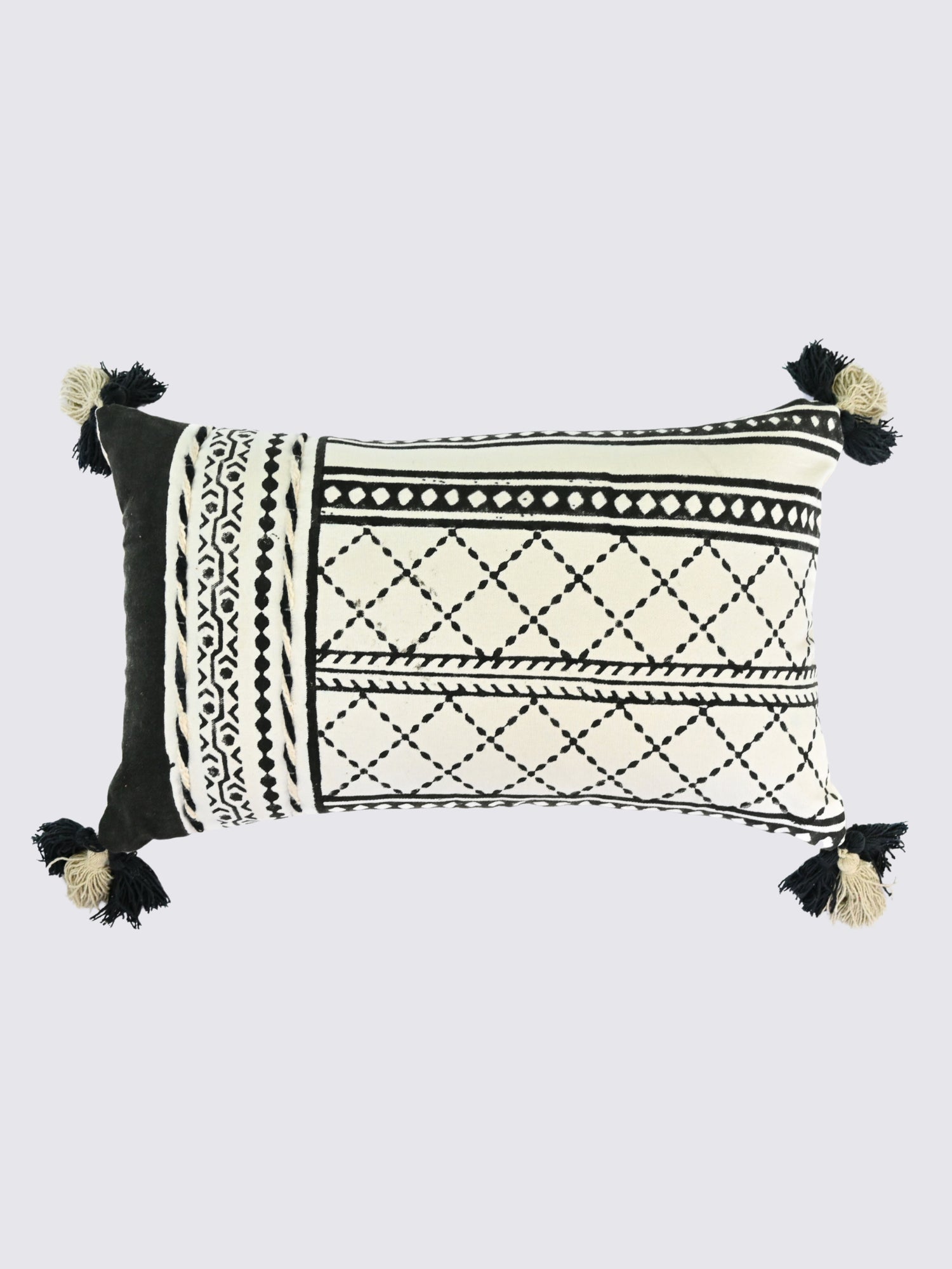 Ezra Tufted Lumbar Cushion Cover
