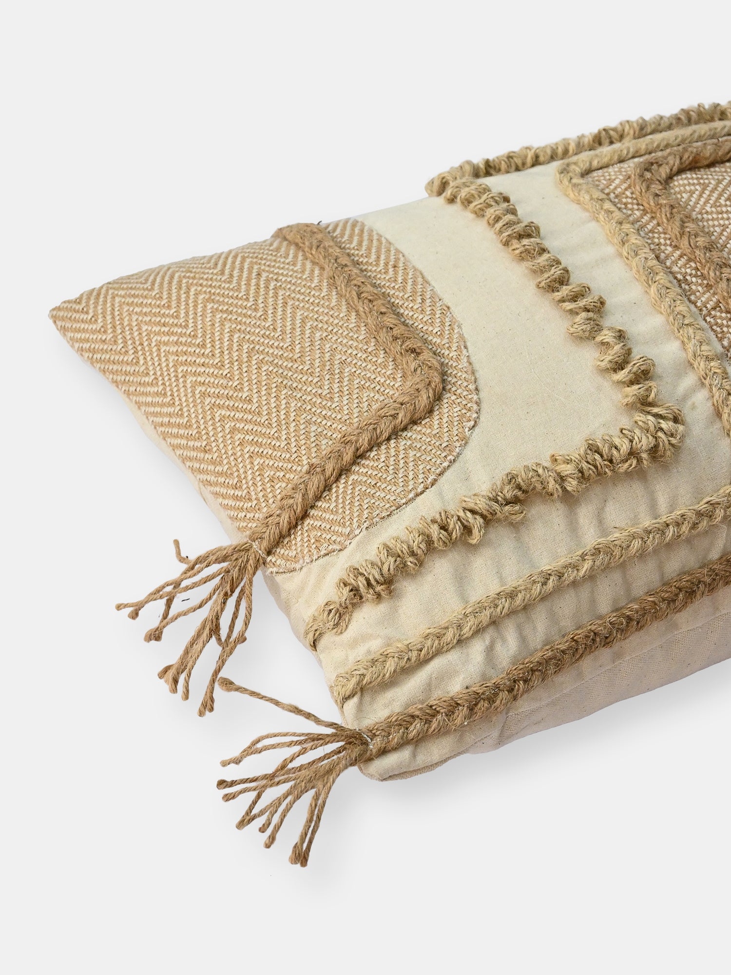 Niva Handwoven Lumbar Cushion Cover