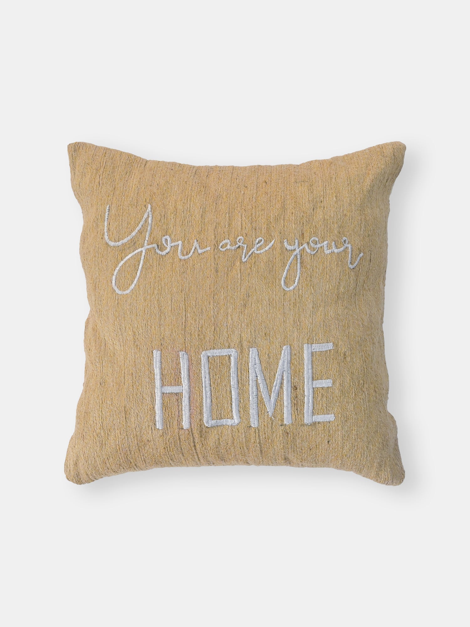 Home Handwoven Square Cushion Cover