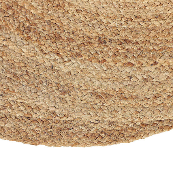 Decent Braided Oval Jute Rug