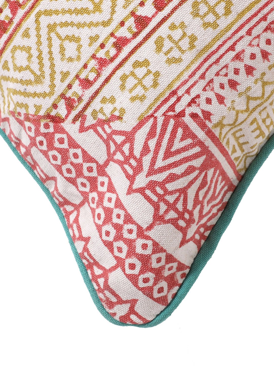 EINAR - COTTON PRINTED SQUARE CUSHION COVER - ART AVENUE