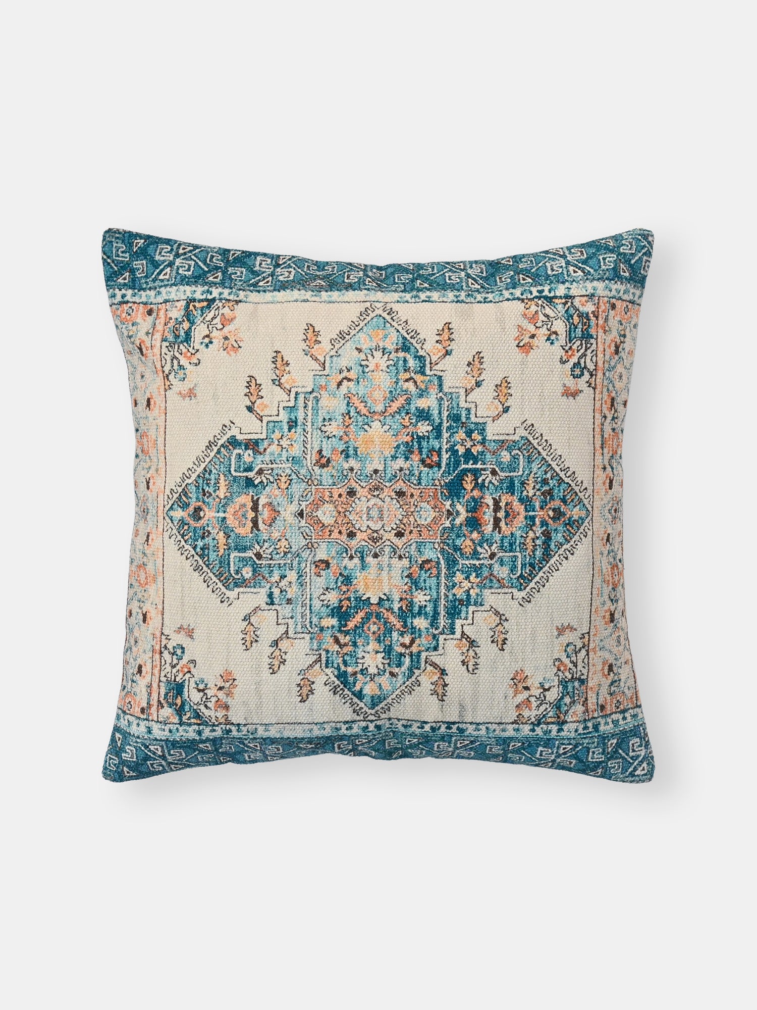 Bazaar Breeze Printed Square Cushion Cover