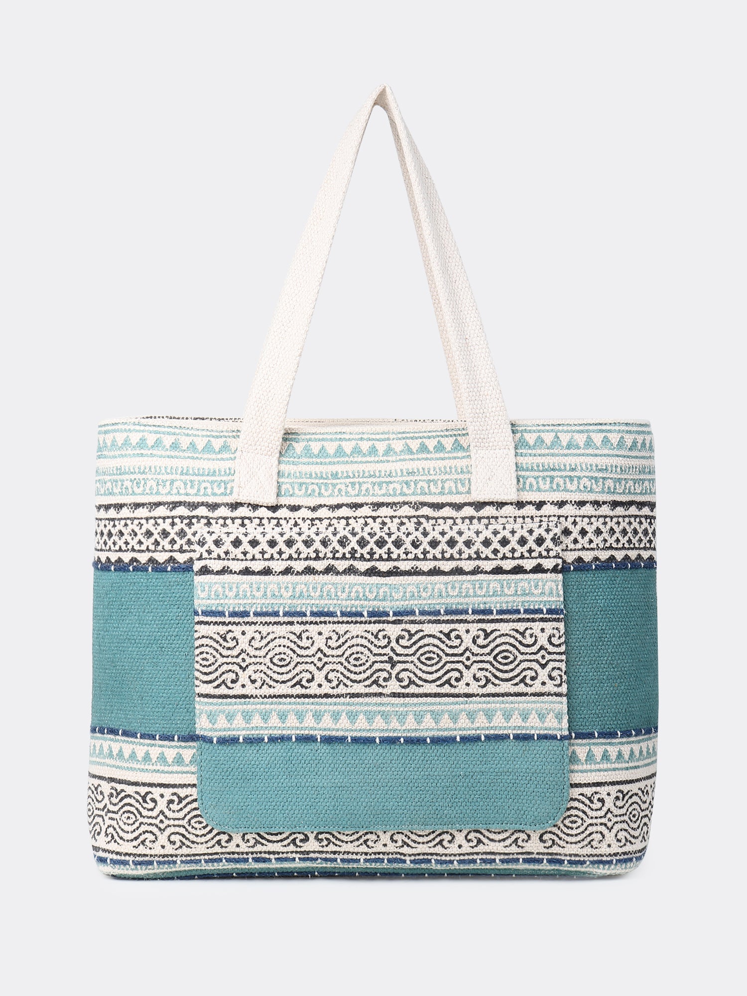 Susan tote bag handle detail — Art Avenue