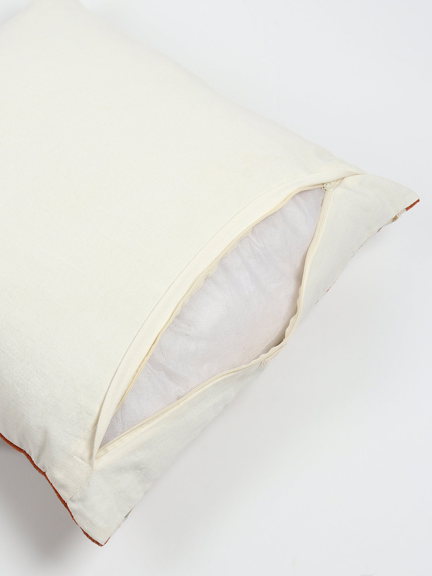 Elektra Printed Tufted Square Cushion Cover