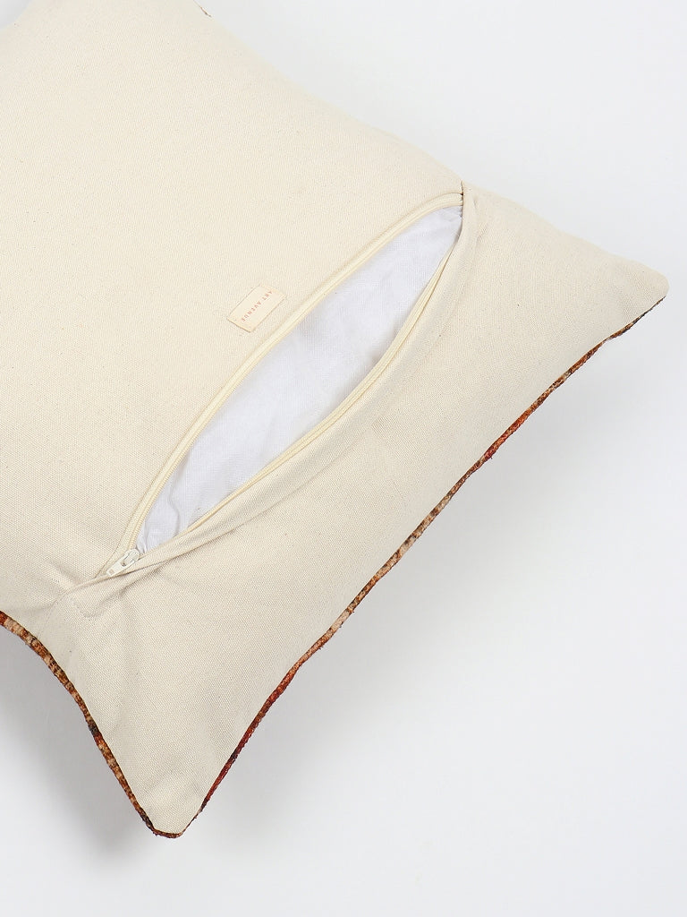 Gaea Digital-Printed Square Cushion Cover