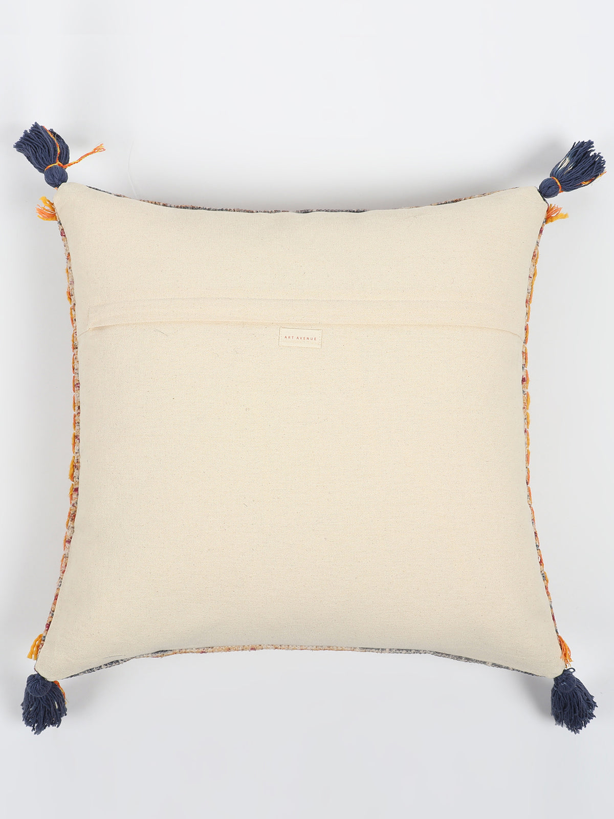 Alstro Block-Printed Square Cushion Cover
