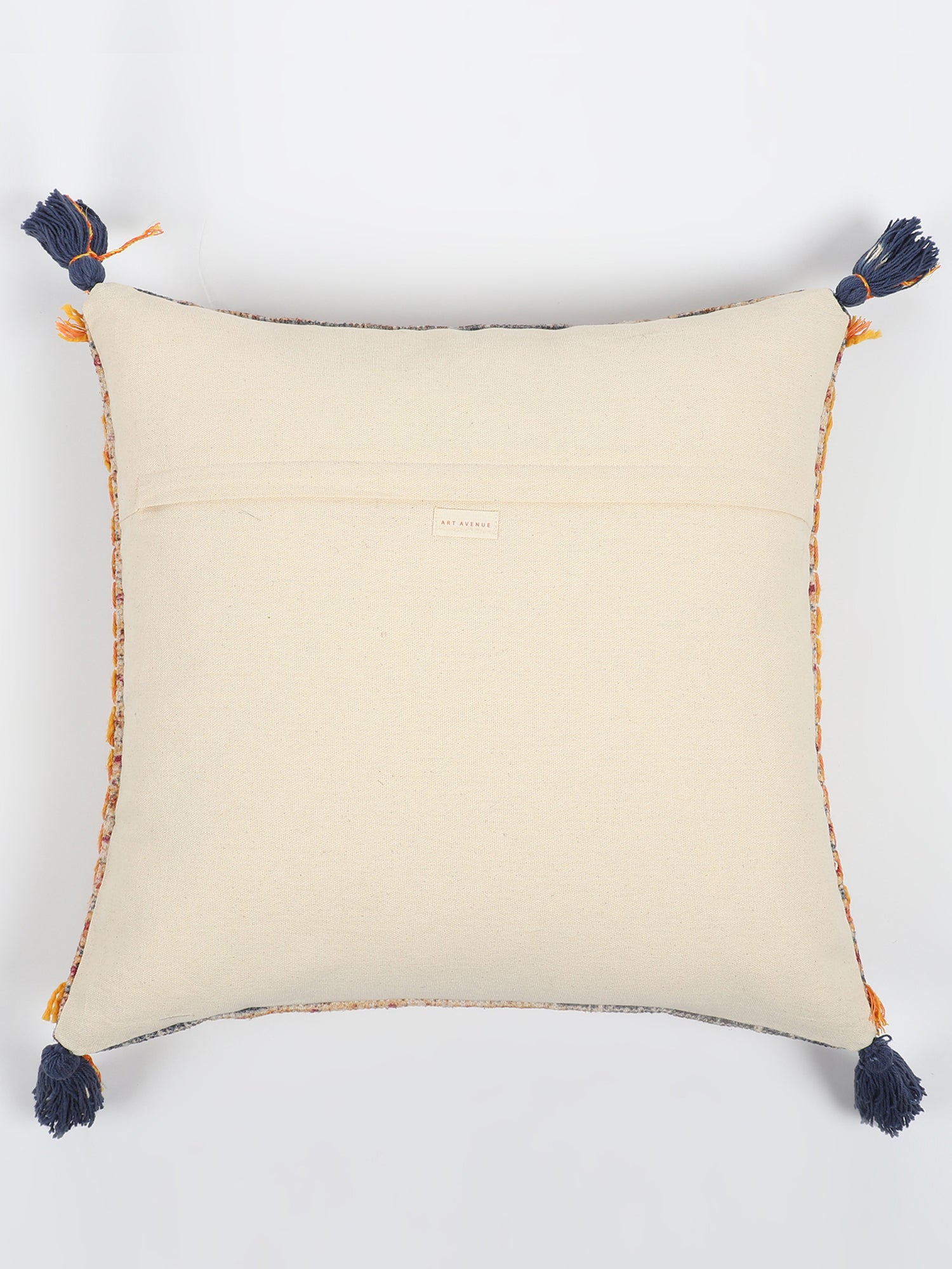Alstro Block-Printed Square Cushion Cover