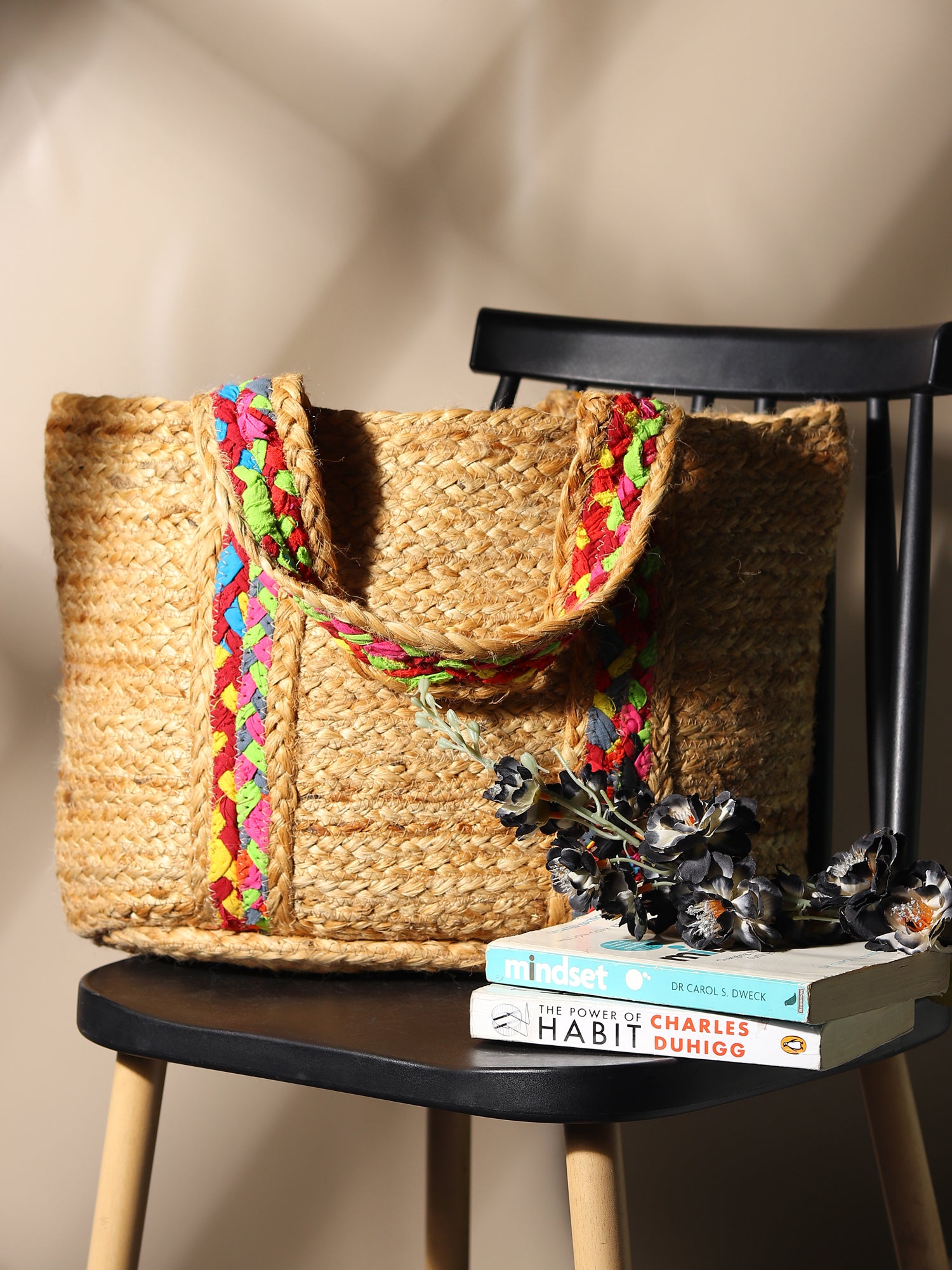 Beach Jute Utility Bag
