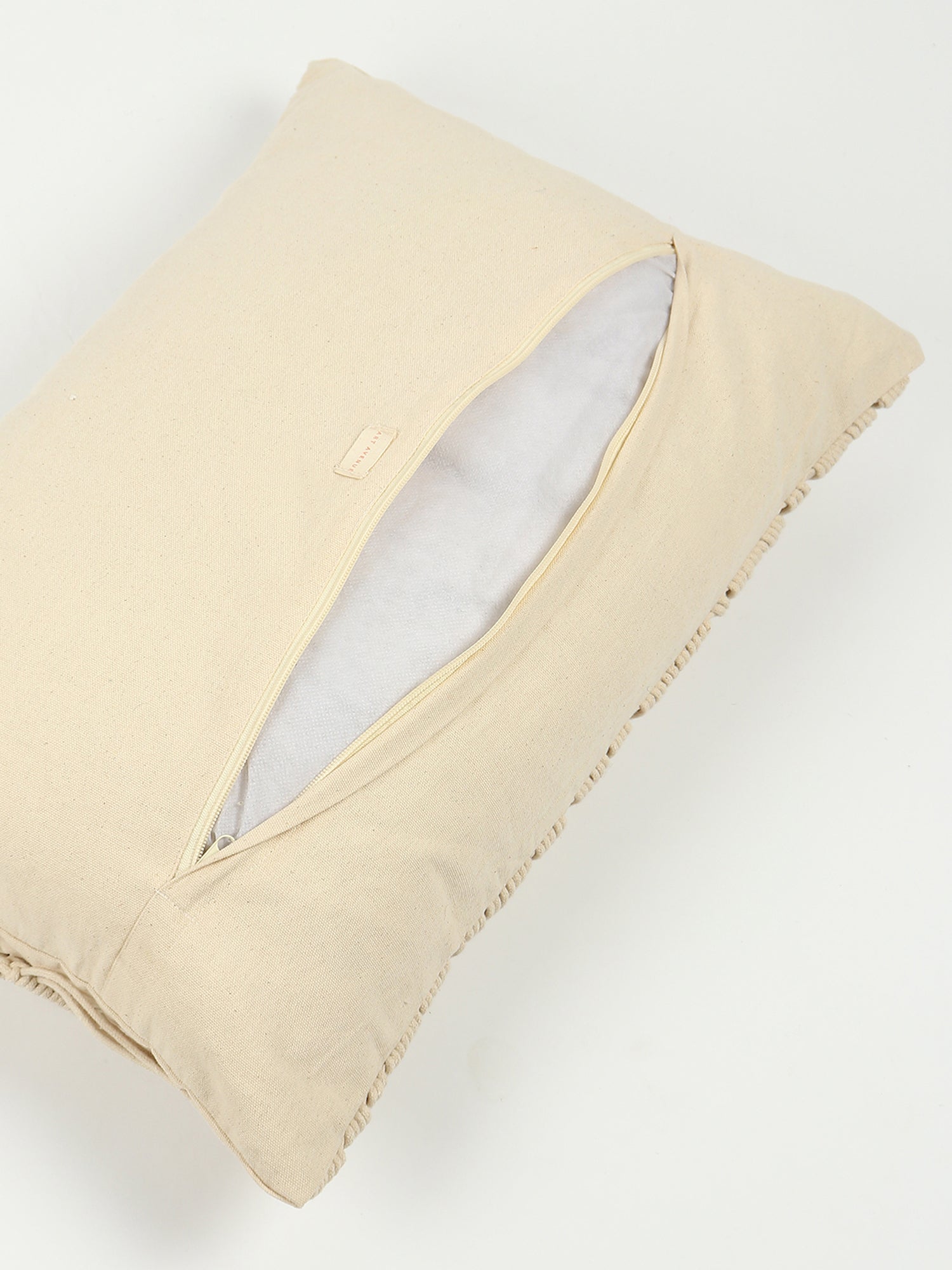 Diamond Macramé Lumbar Cushion Cover