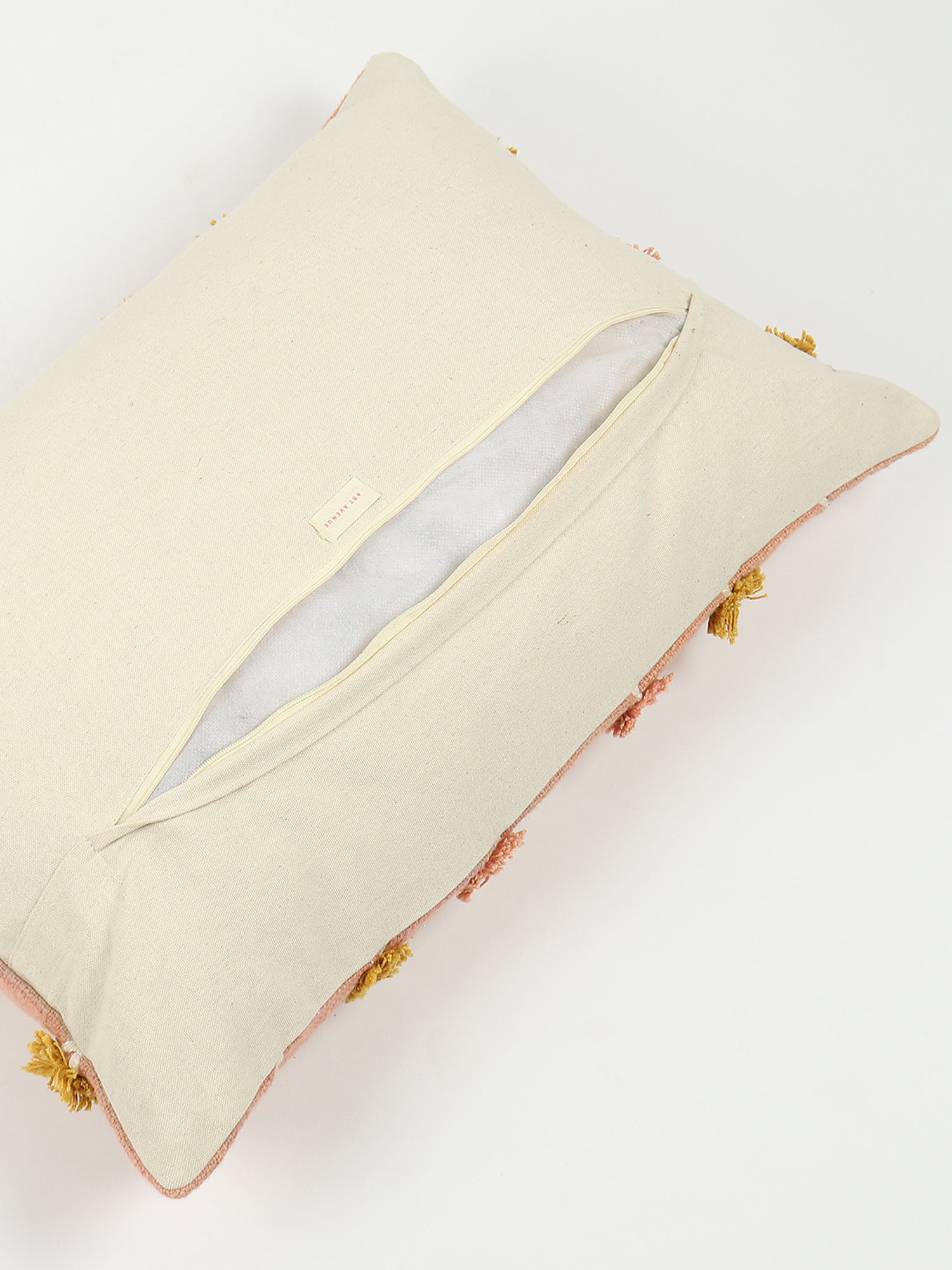 Vegas Overdyed Embroidered Lumbar Cushion Cover