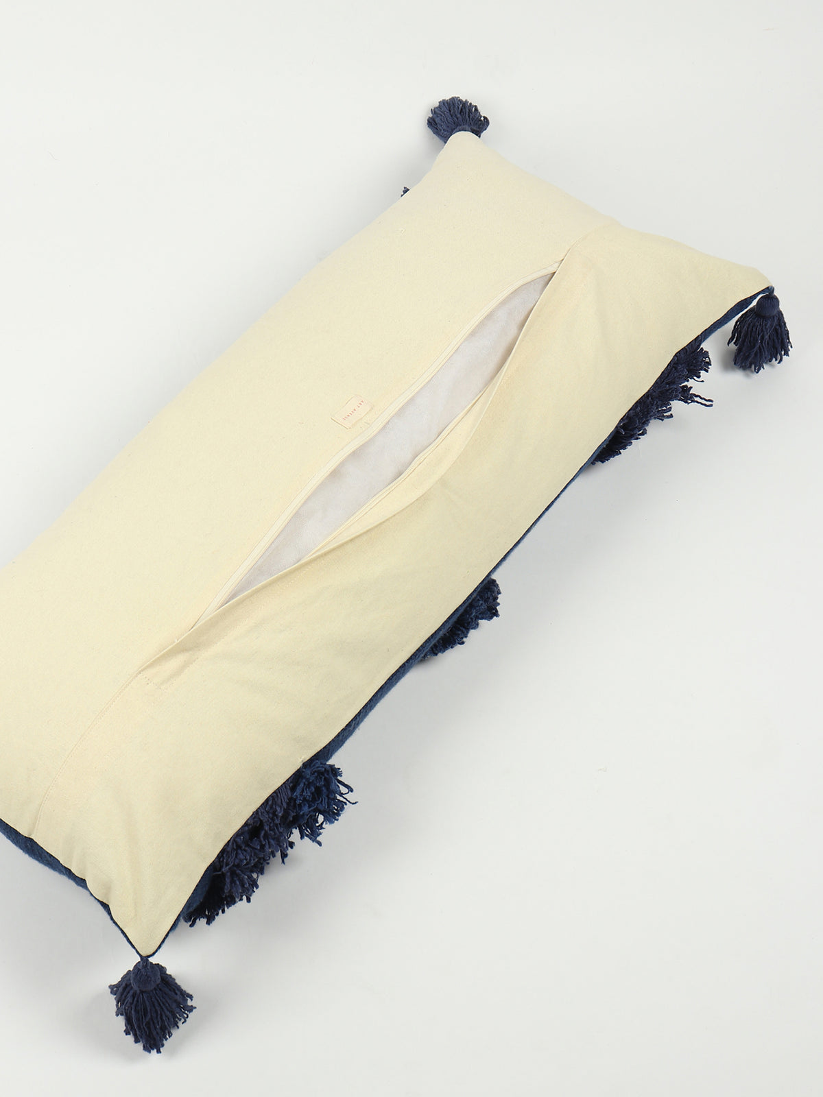 Arke Tufted Shaggy Lumbar Cushion Cover