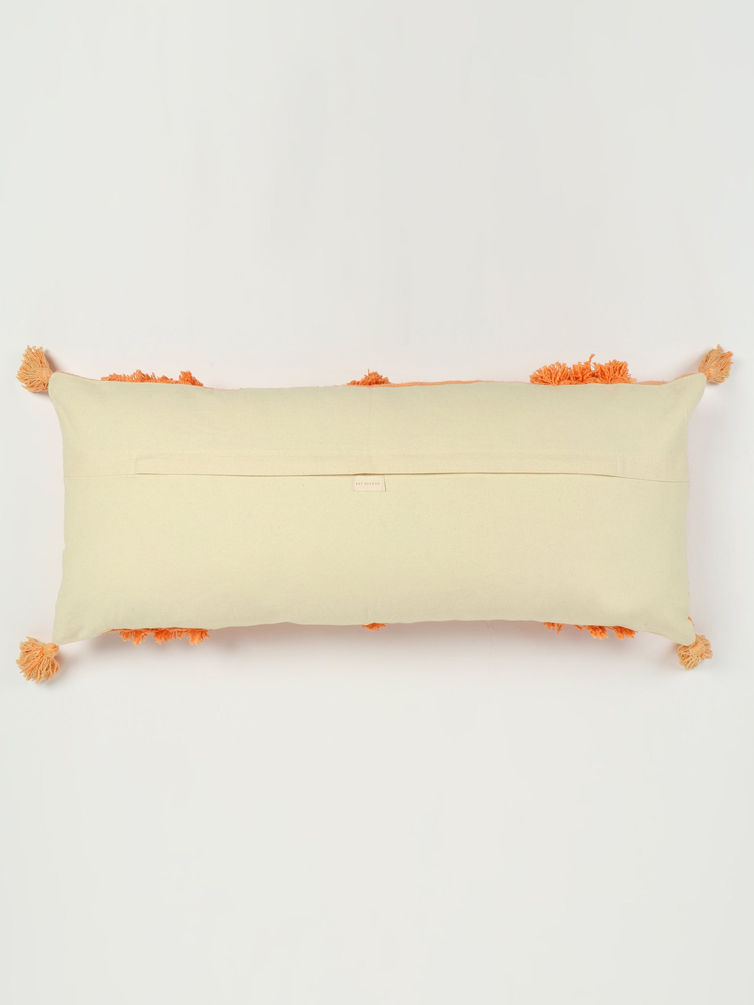 Sirsa Overdyed Shaggy Lumbar Cushion Cover