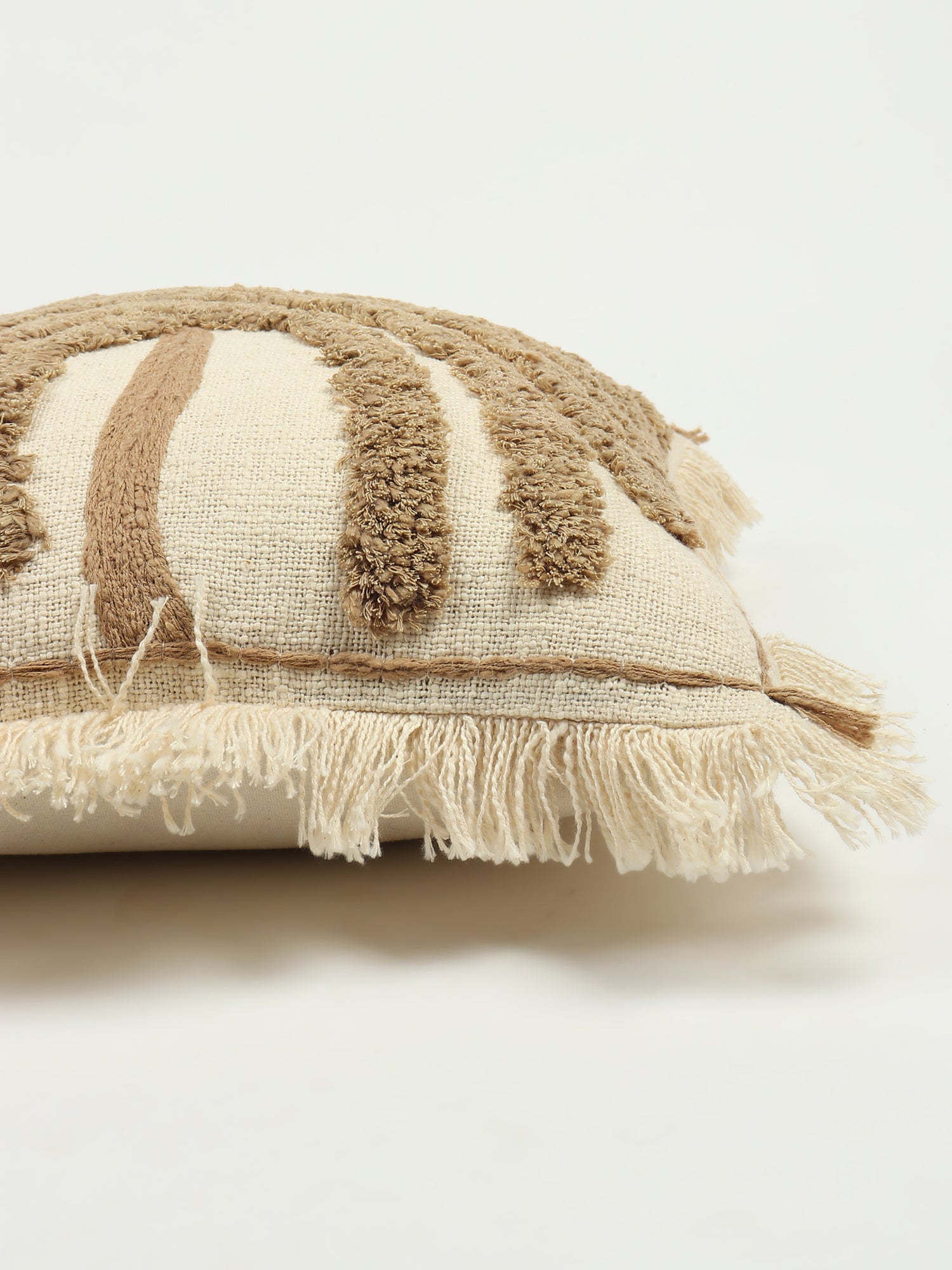 Palm Spring Tufted Square Cushion Cover