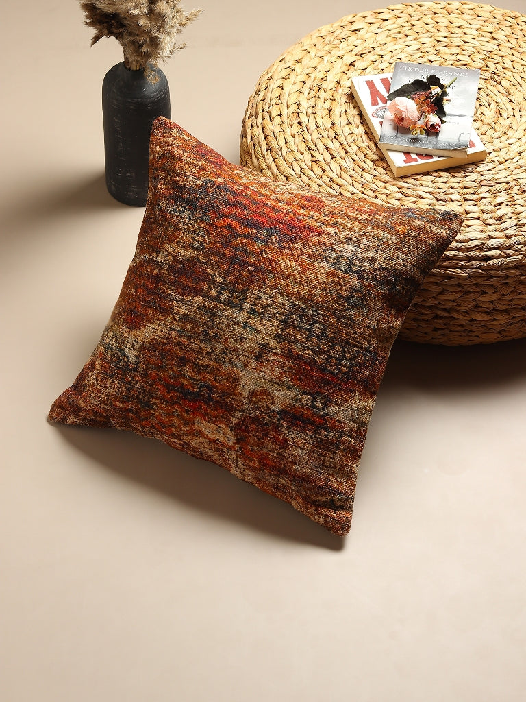 Gaea Digital-Printed Square Cushion Cover