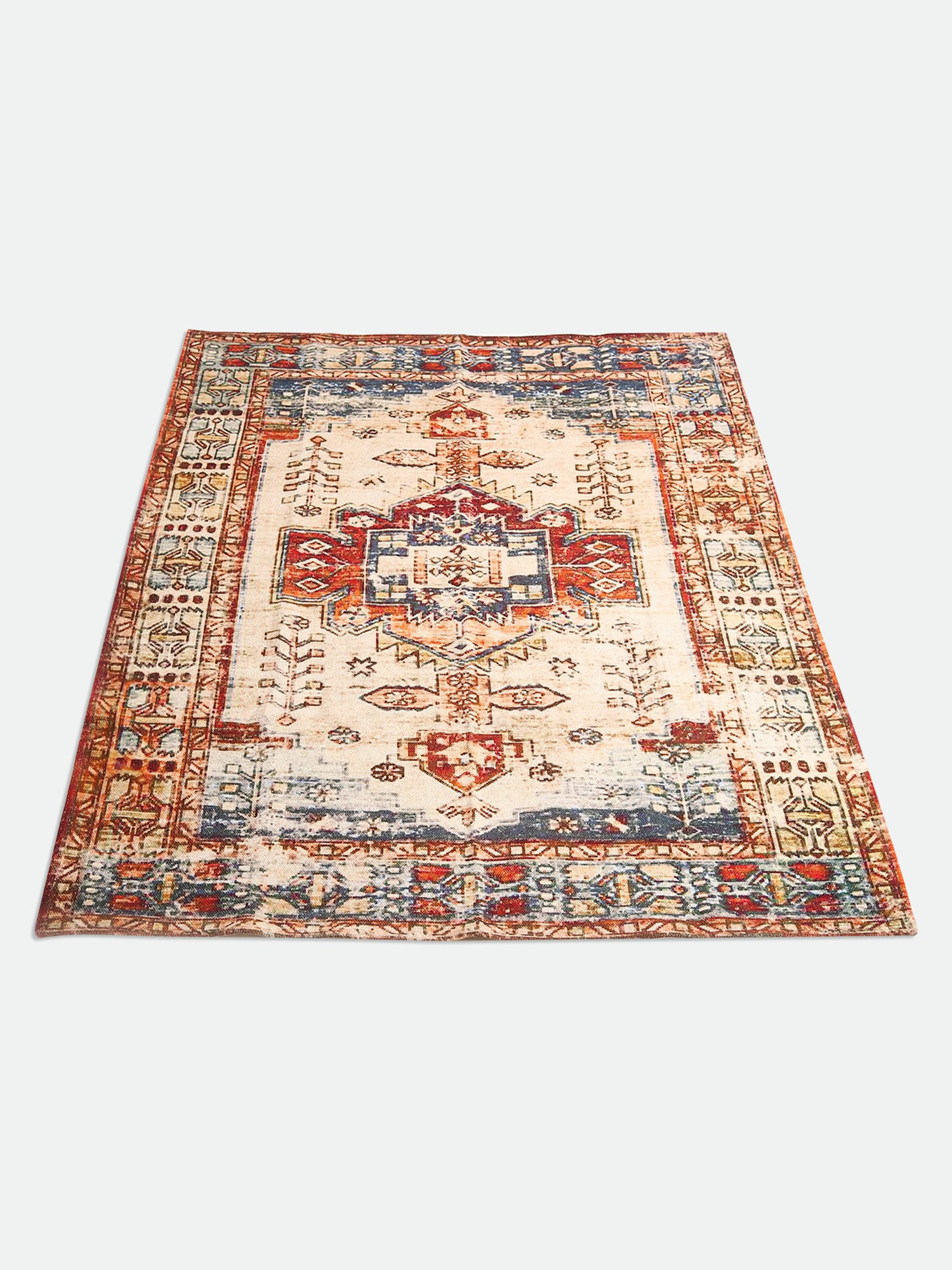 Meswak Digital-Printed Cotton Rug