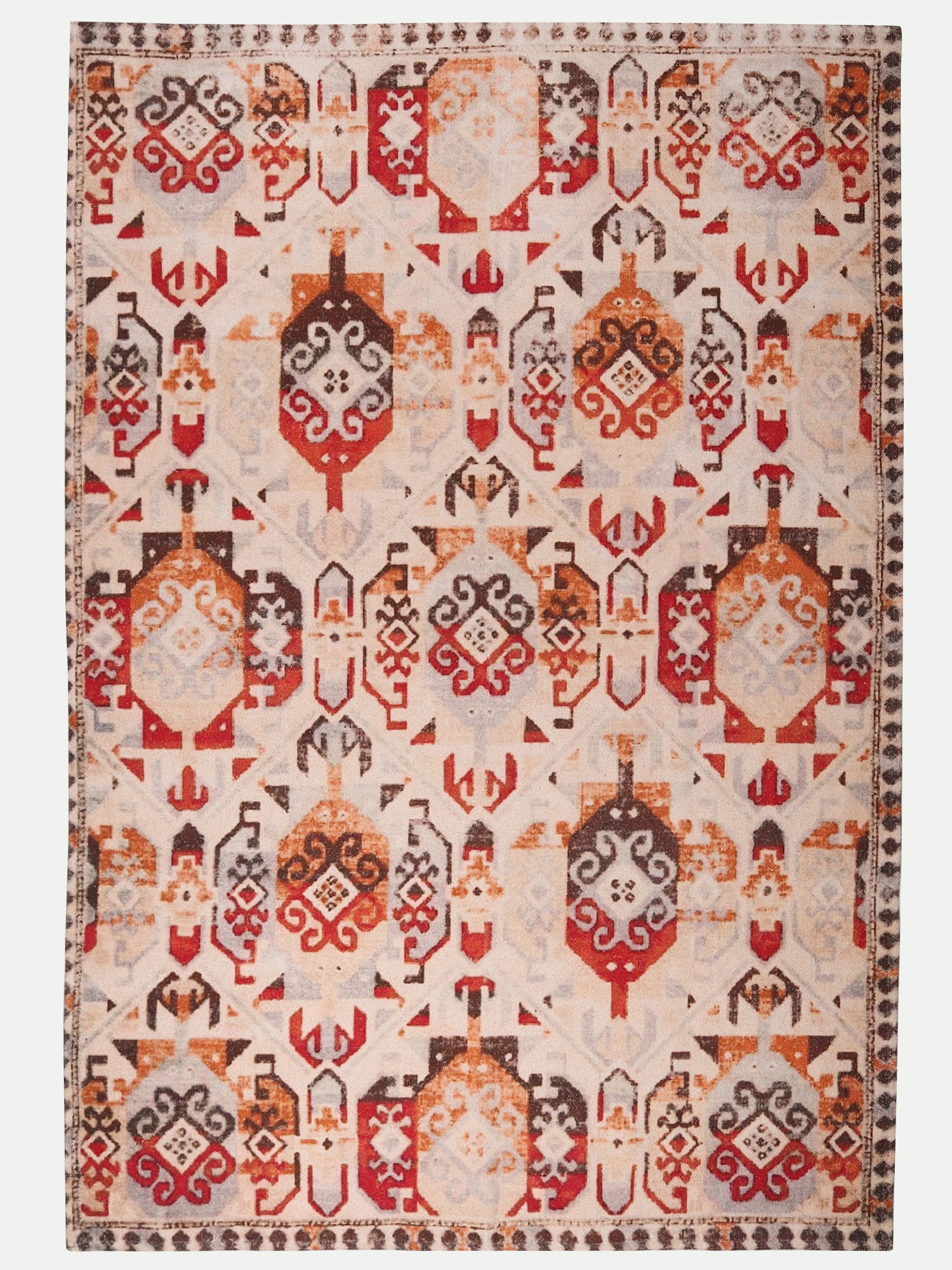 Kitsono Digital-Printed Cotton Rug