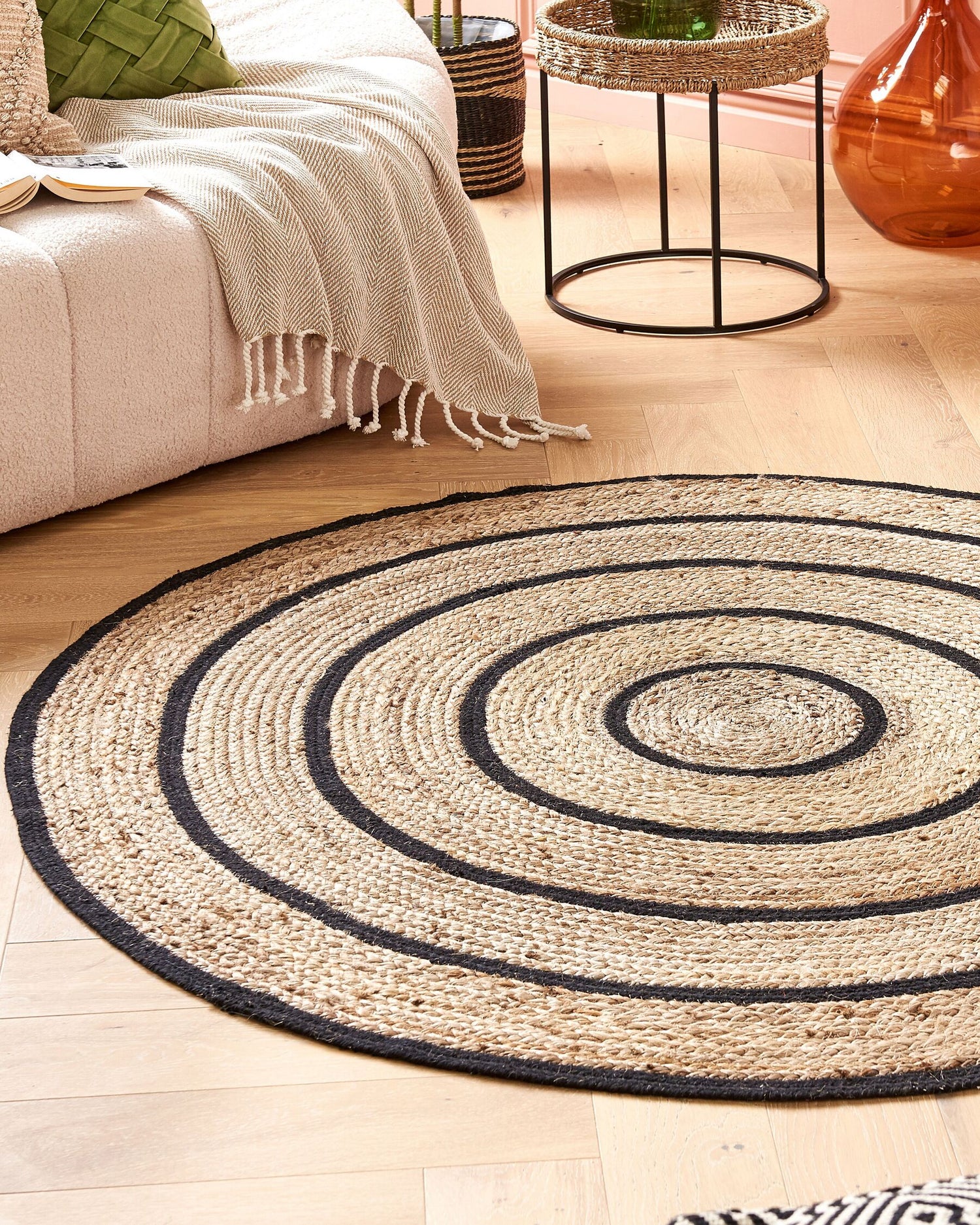 Fujairah Round Braided Jute Rug