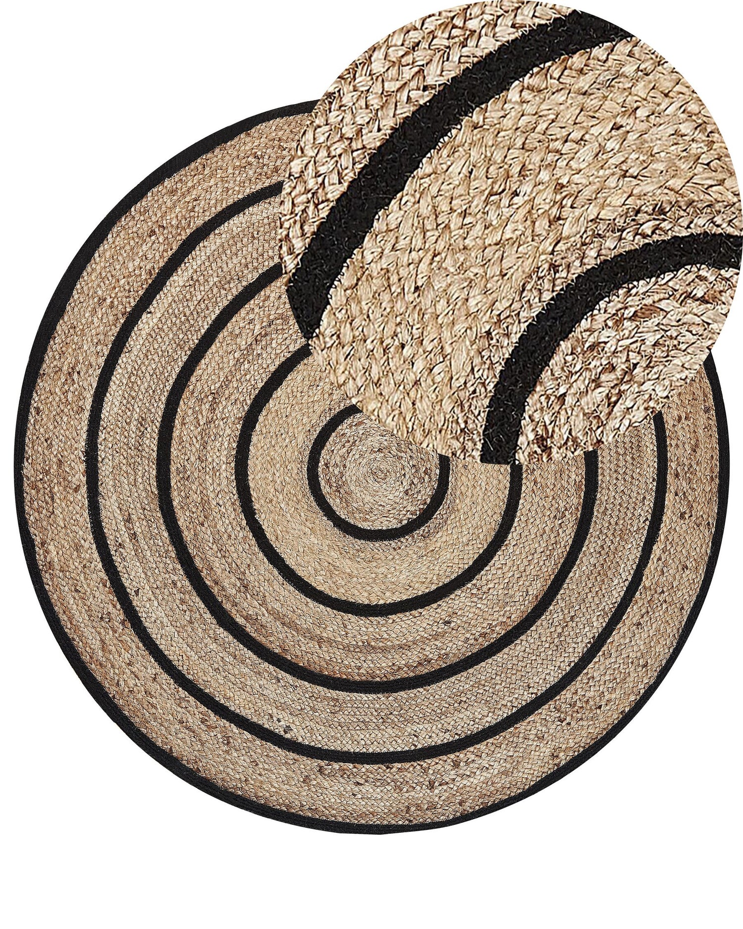Fujairah Round Braided Jute Rug