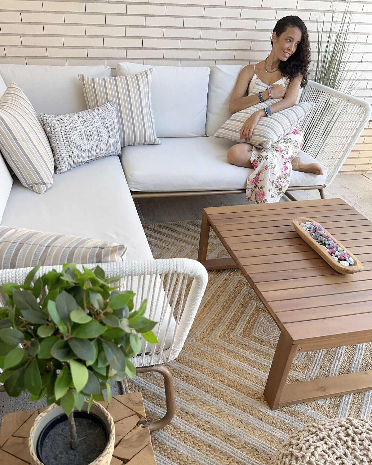 Hebe Braided Jute Rug