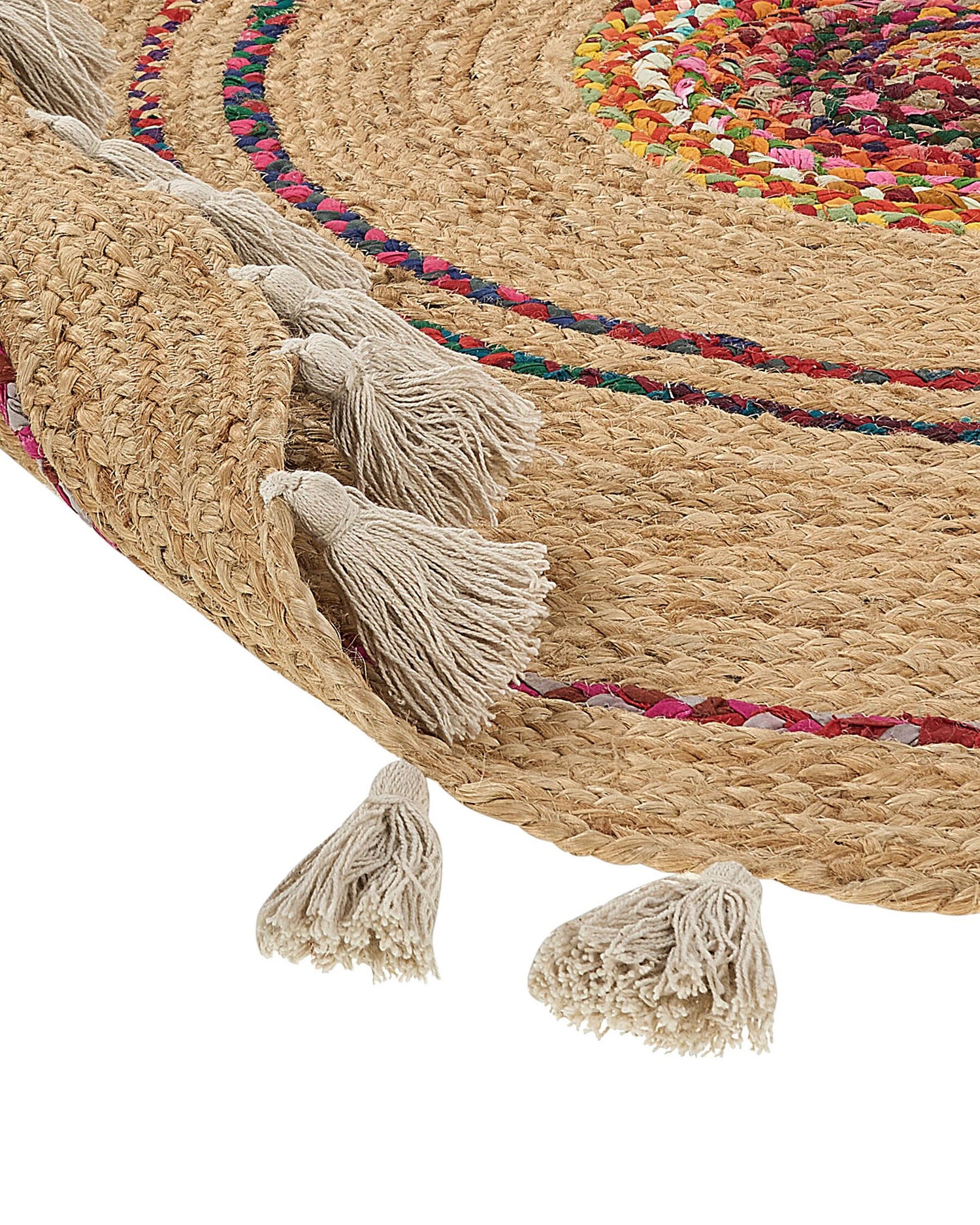 Auckland Round Braided Jute Rug