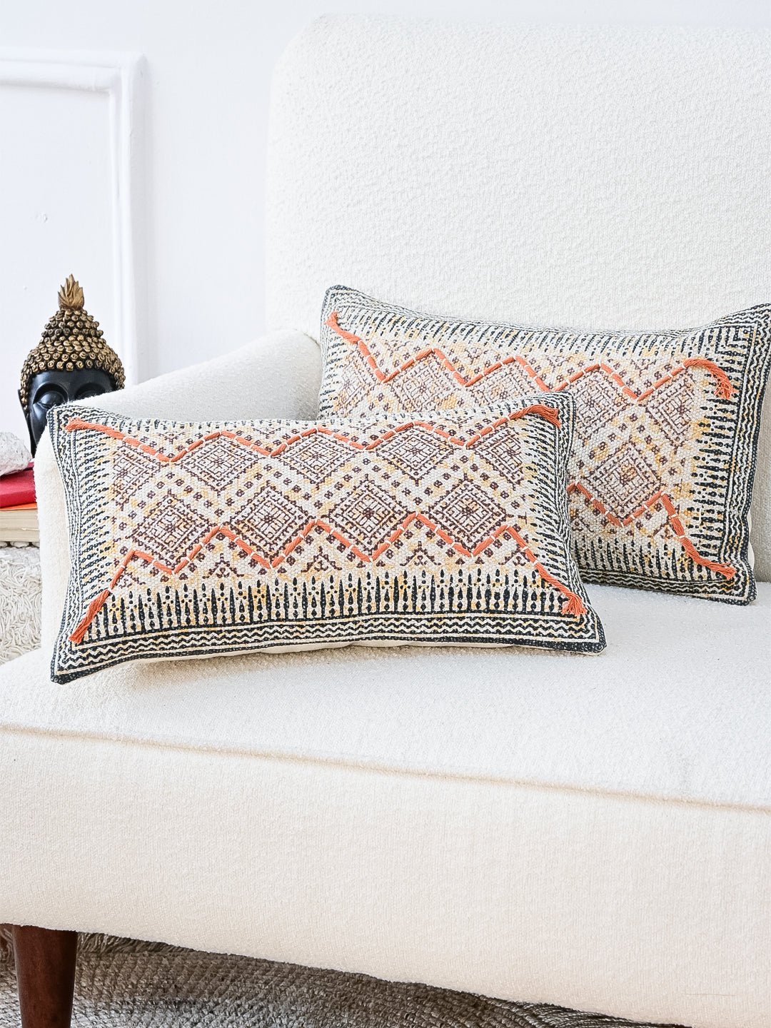 PERLINE- LUMBAR CUSHION COVER - ART AVENUE