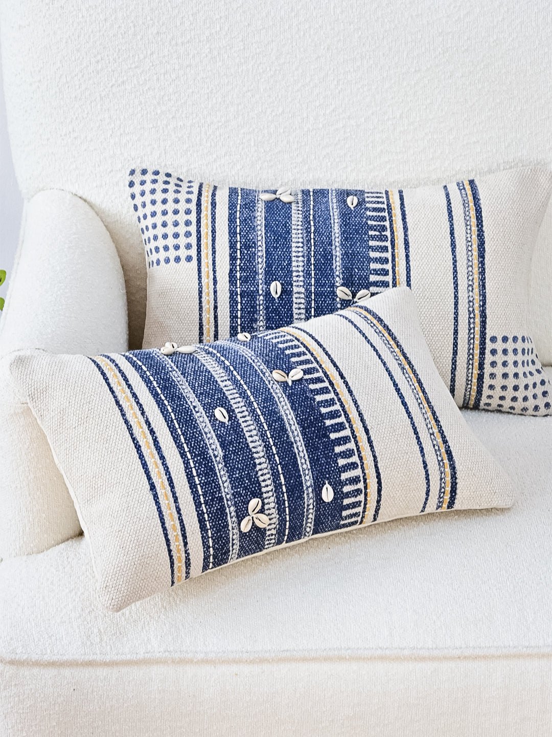 NAUTICAL BLOOM- LUMBAR CUSHION COVER - ART AVENUE
