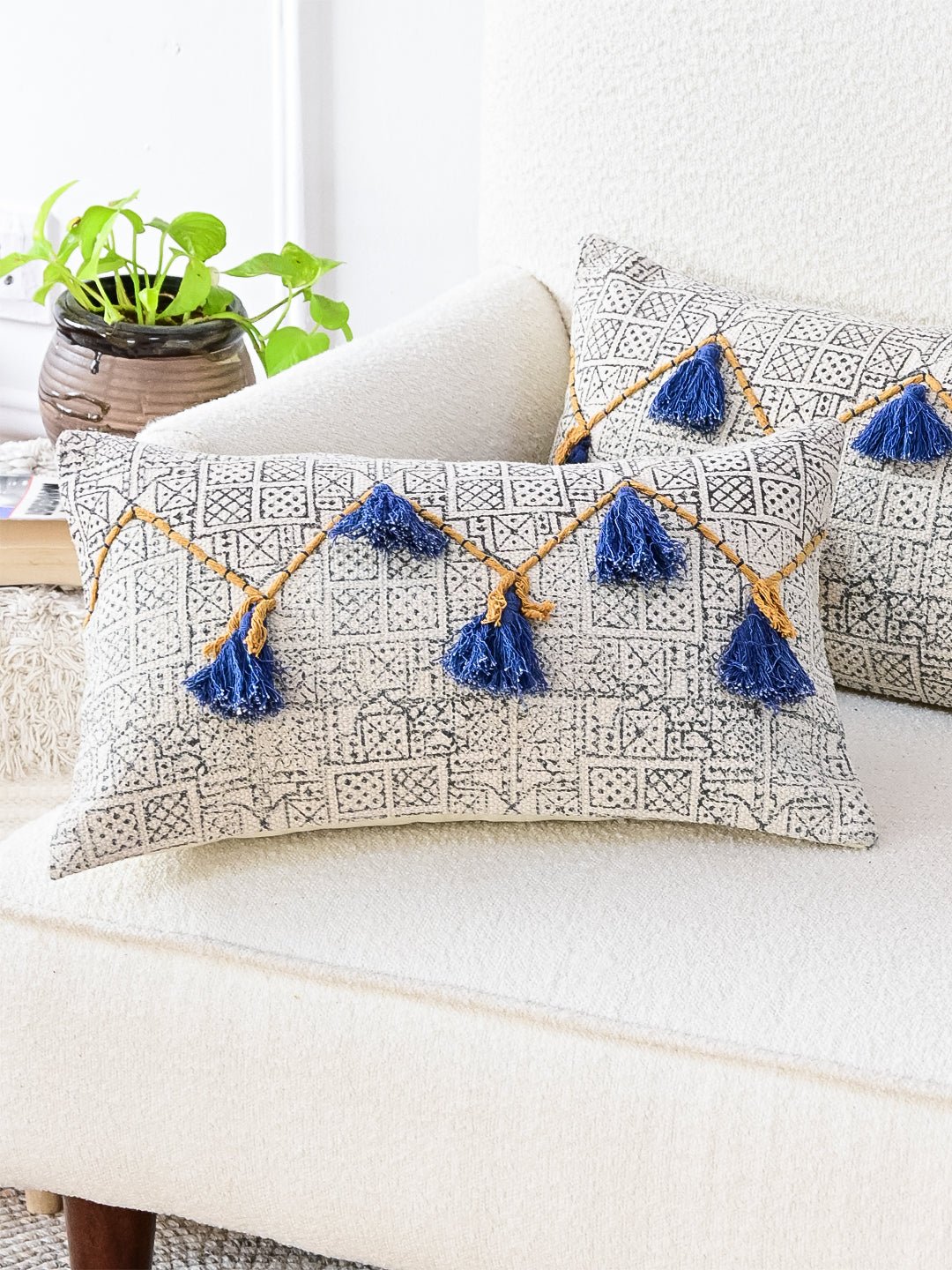 PAULINE - LUMBAR CUSHION COVER - ART AVENUE