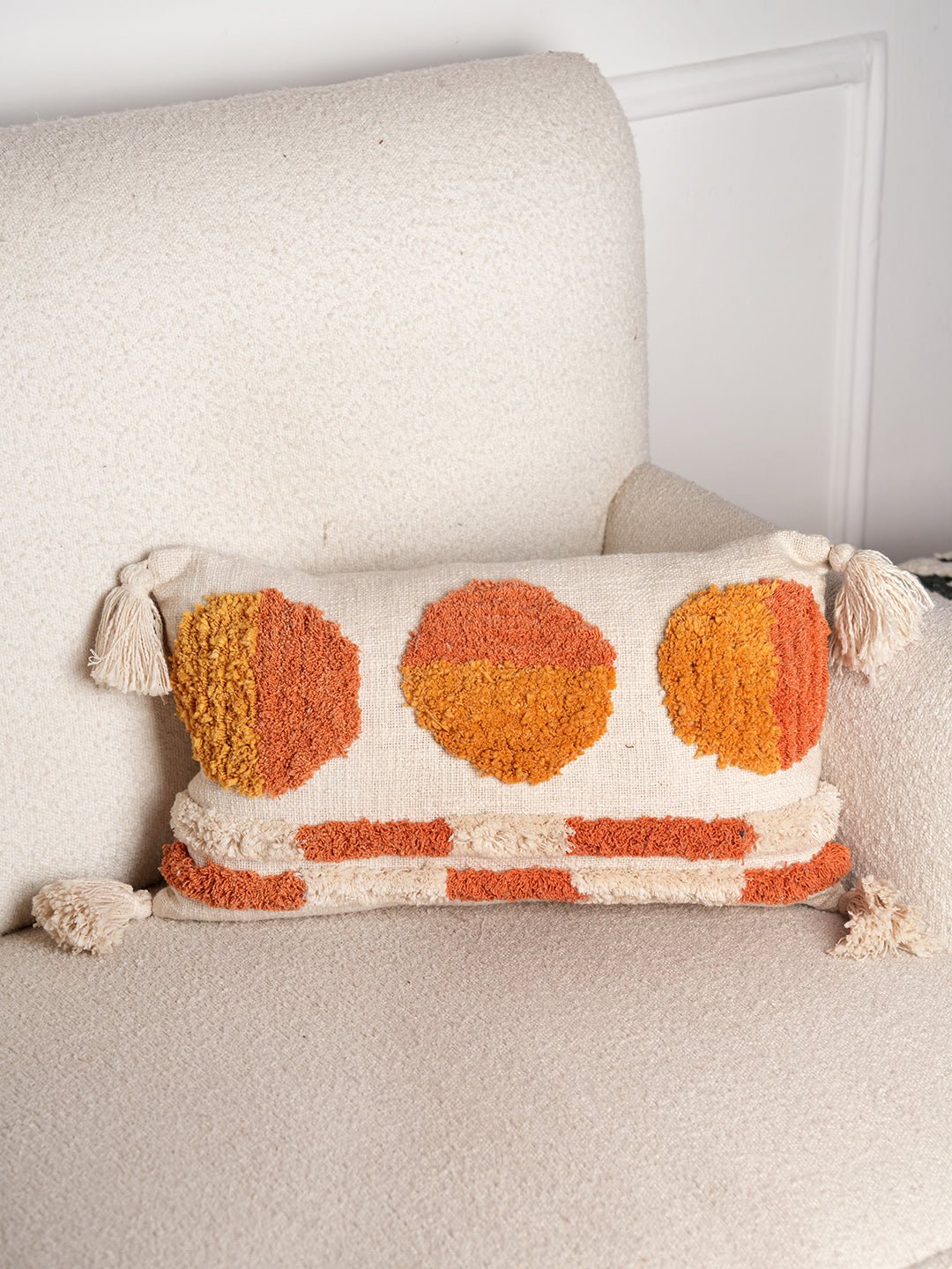 IVORY - LUMBAR CUSHION COVER - ART AVENUE