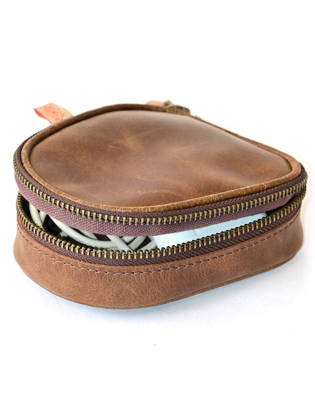 Craic leather waist pouch alternate angle — Art Avenue
