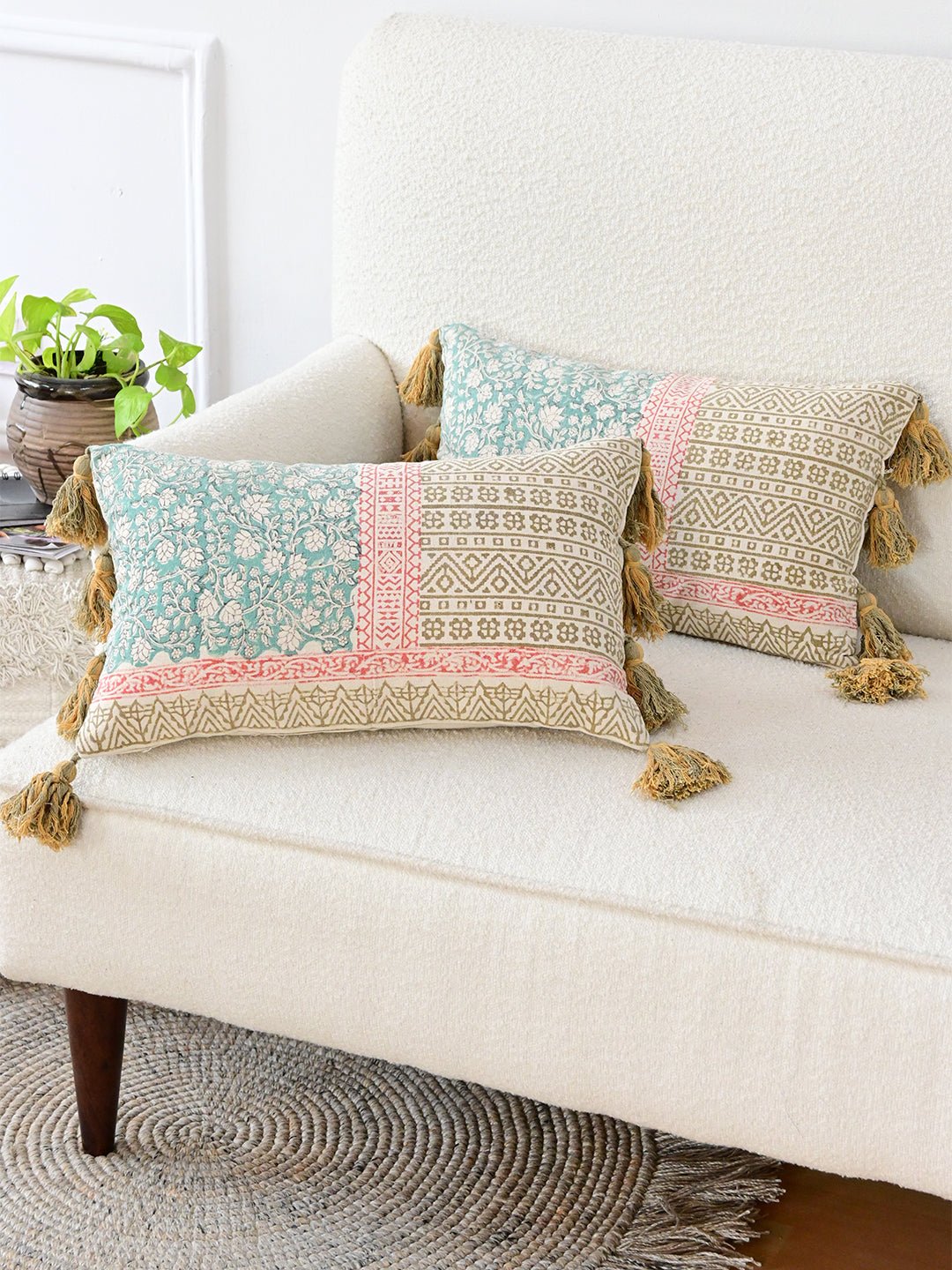 CROCUS-LUMBAR CUSHION COVE - ART AVENUE