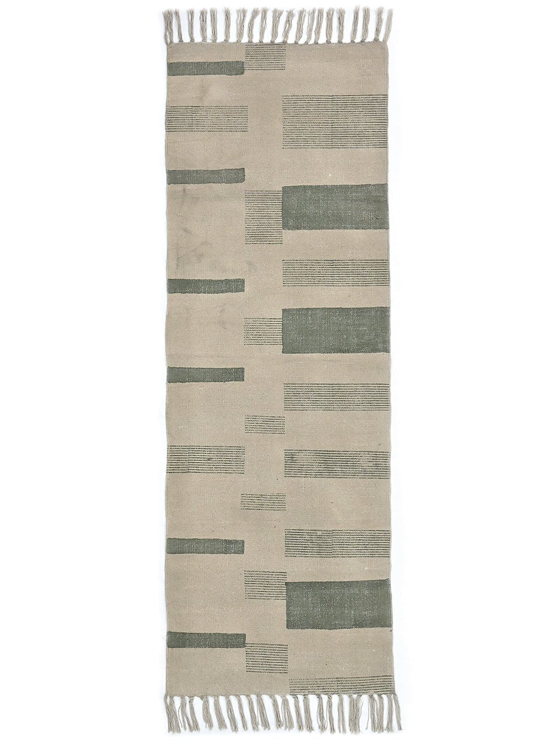 HANNAH - BLOCK PRINTED FLOOR RUNNER - ART AVENUE
