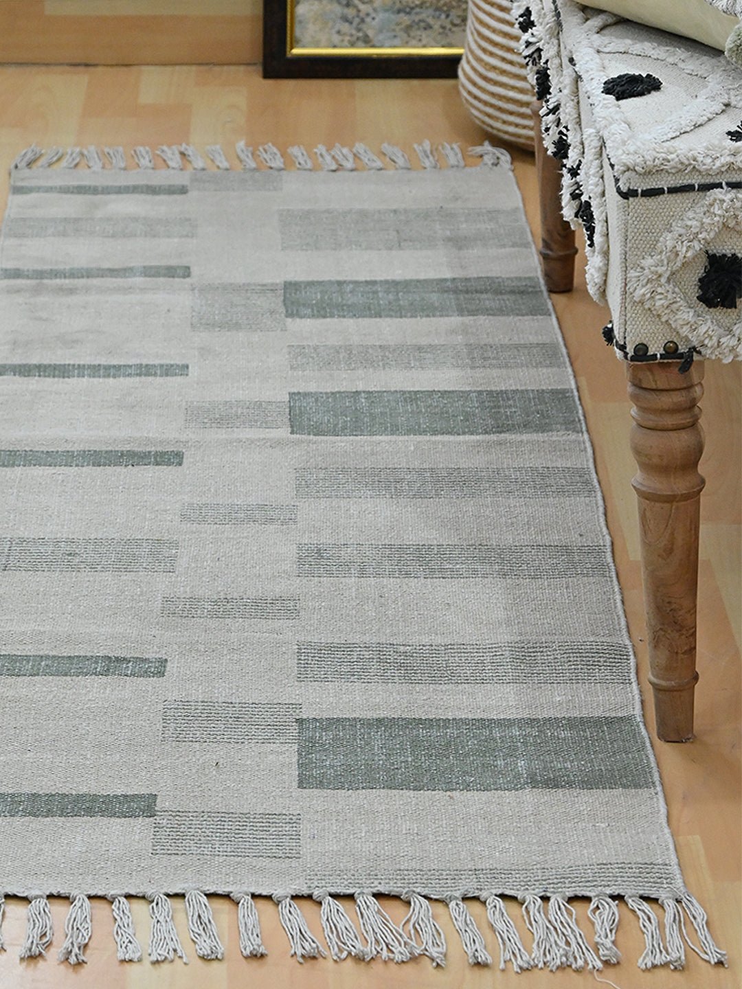 HANNAH - BLOCK PRINTED FLOOR RUNNER - ART AVENUE