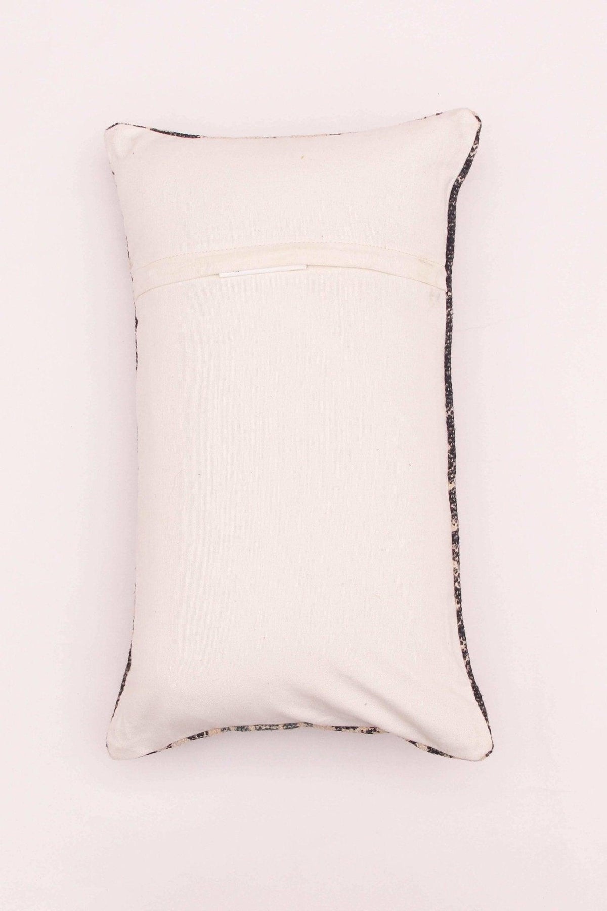 Detail of block-print on lumbar cushion cover — Art Avenue