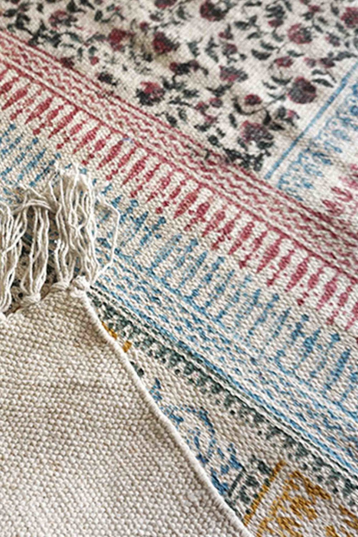 BANJUL - BLOCK PRINTED FLOOR RUNNER - ART AVENUE