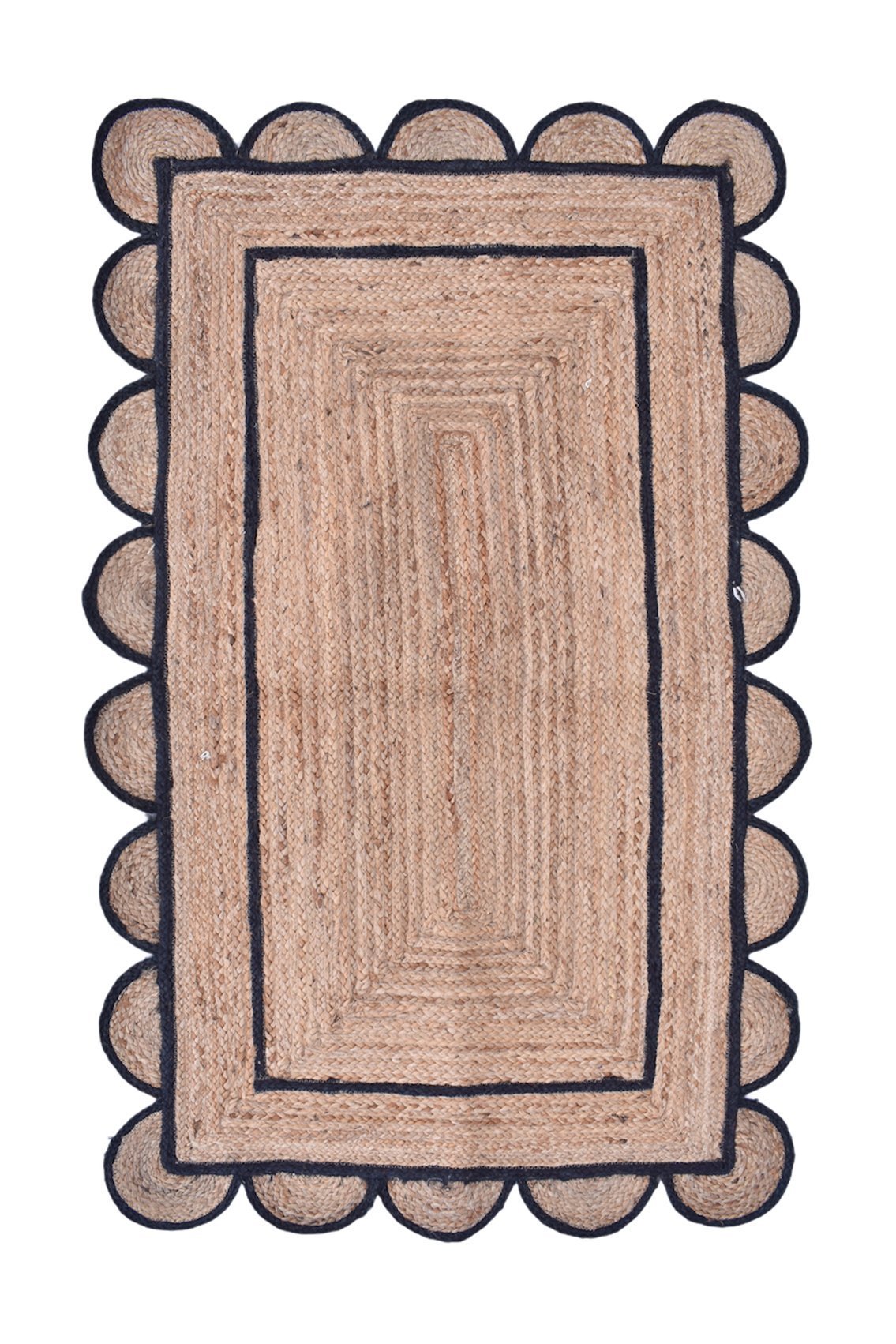 Belem braided jute rug — Art Avenue