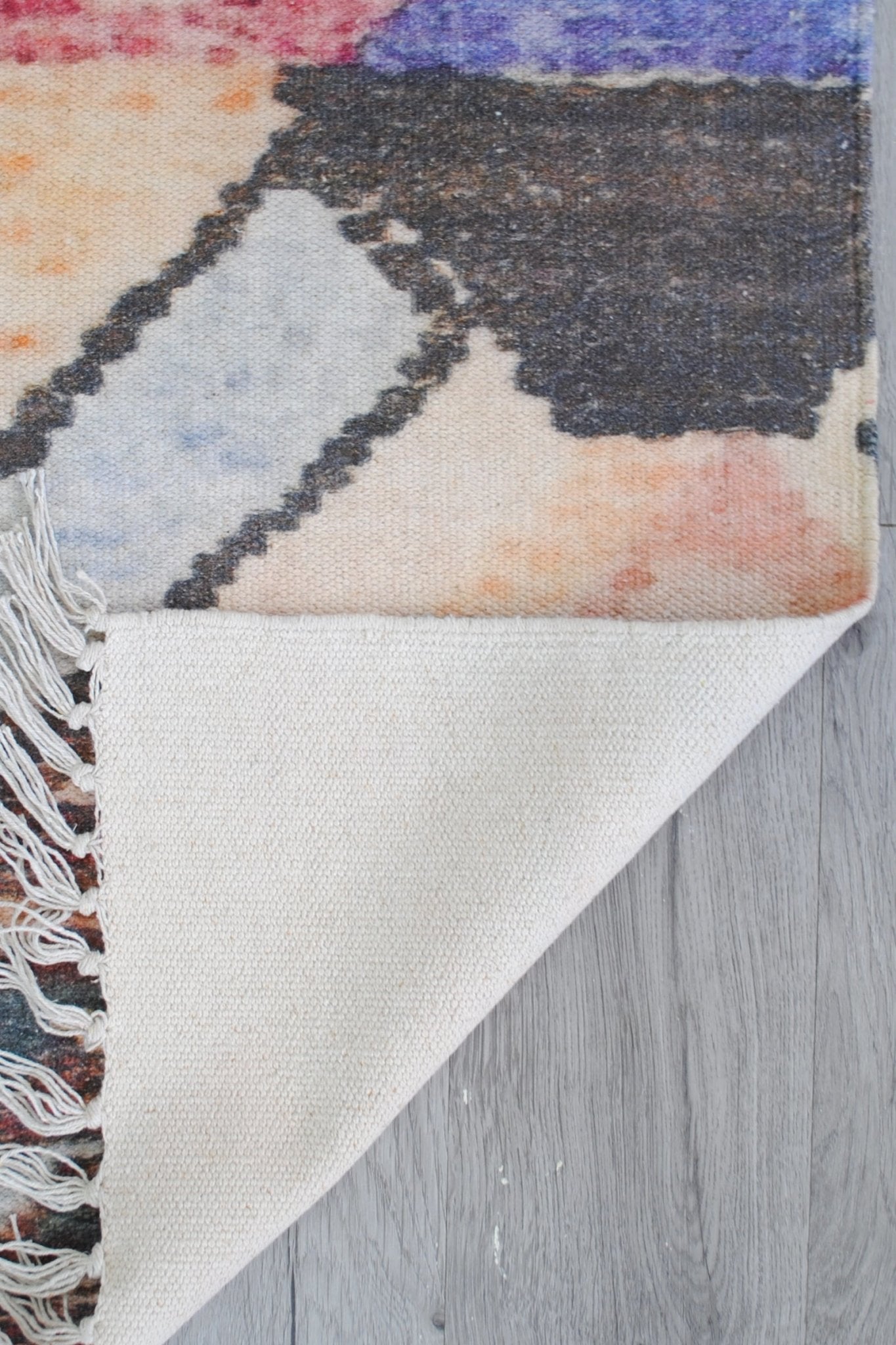 Caerula cotton rug pattern — Art Avenue Jaipur