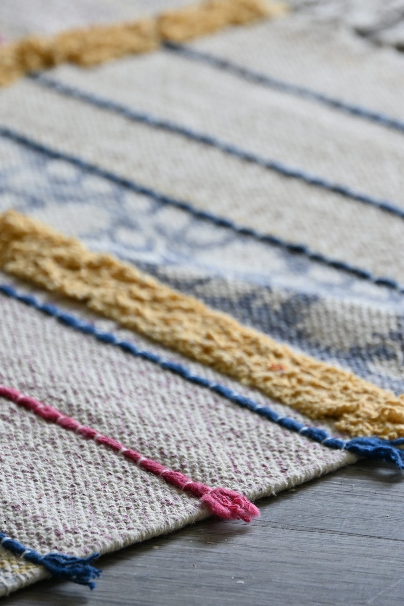 CALLUM - BLOCK PRINTED FLOOR RUNNER - ART AVENUE