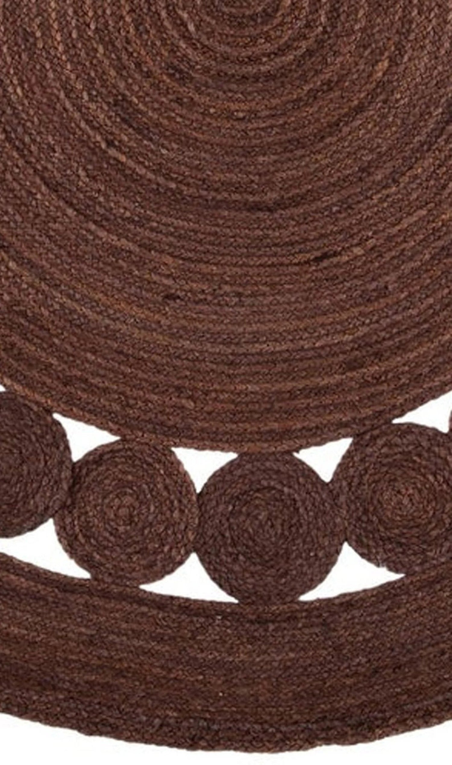 FLUENT - ROUND JUTE RUG - ART AVENUE