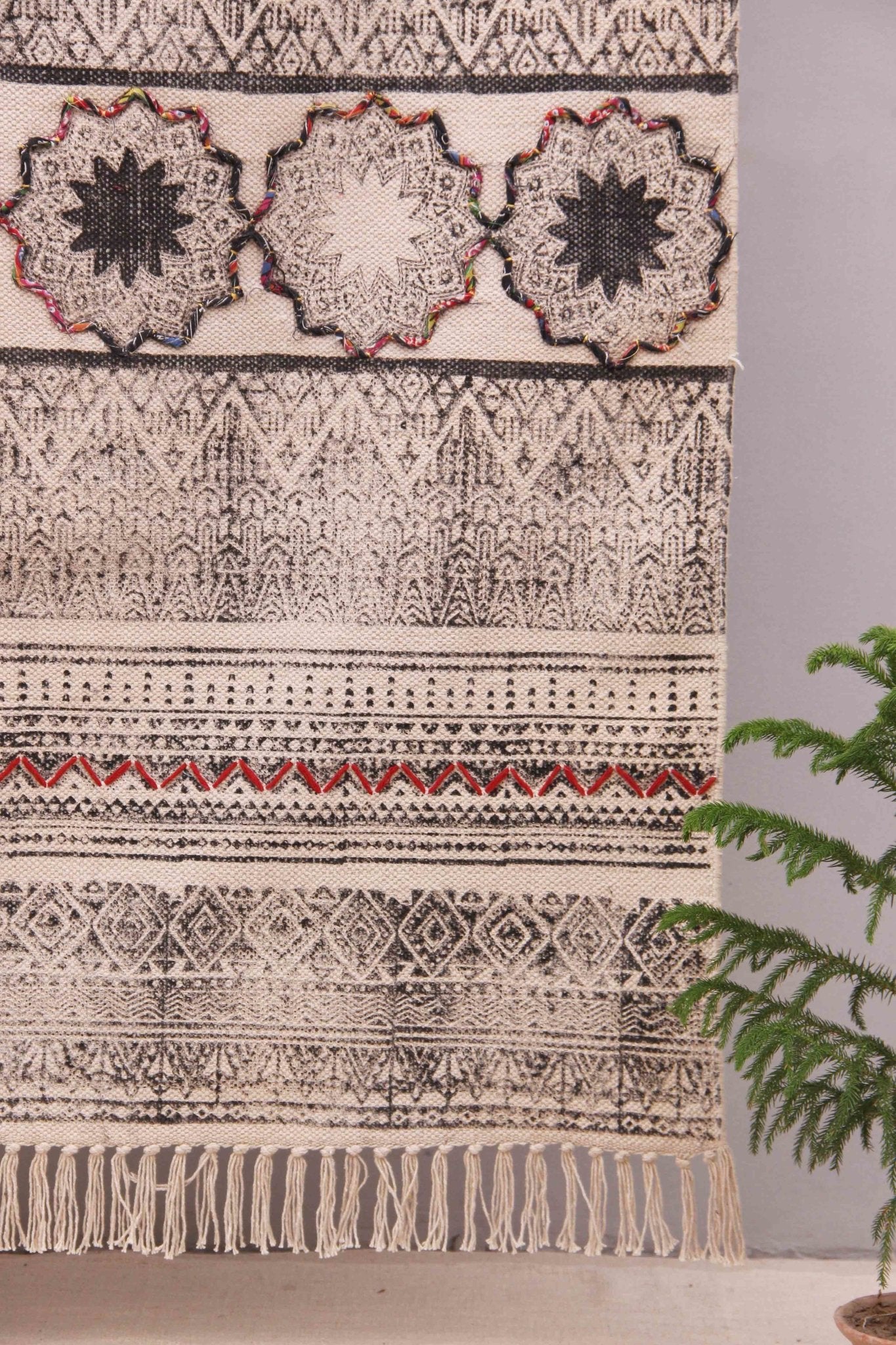 SAFETY - BLOCK PRINTED RUG - ART AVENUE