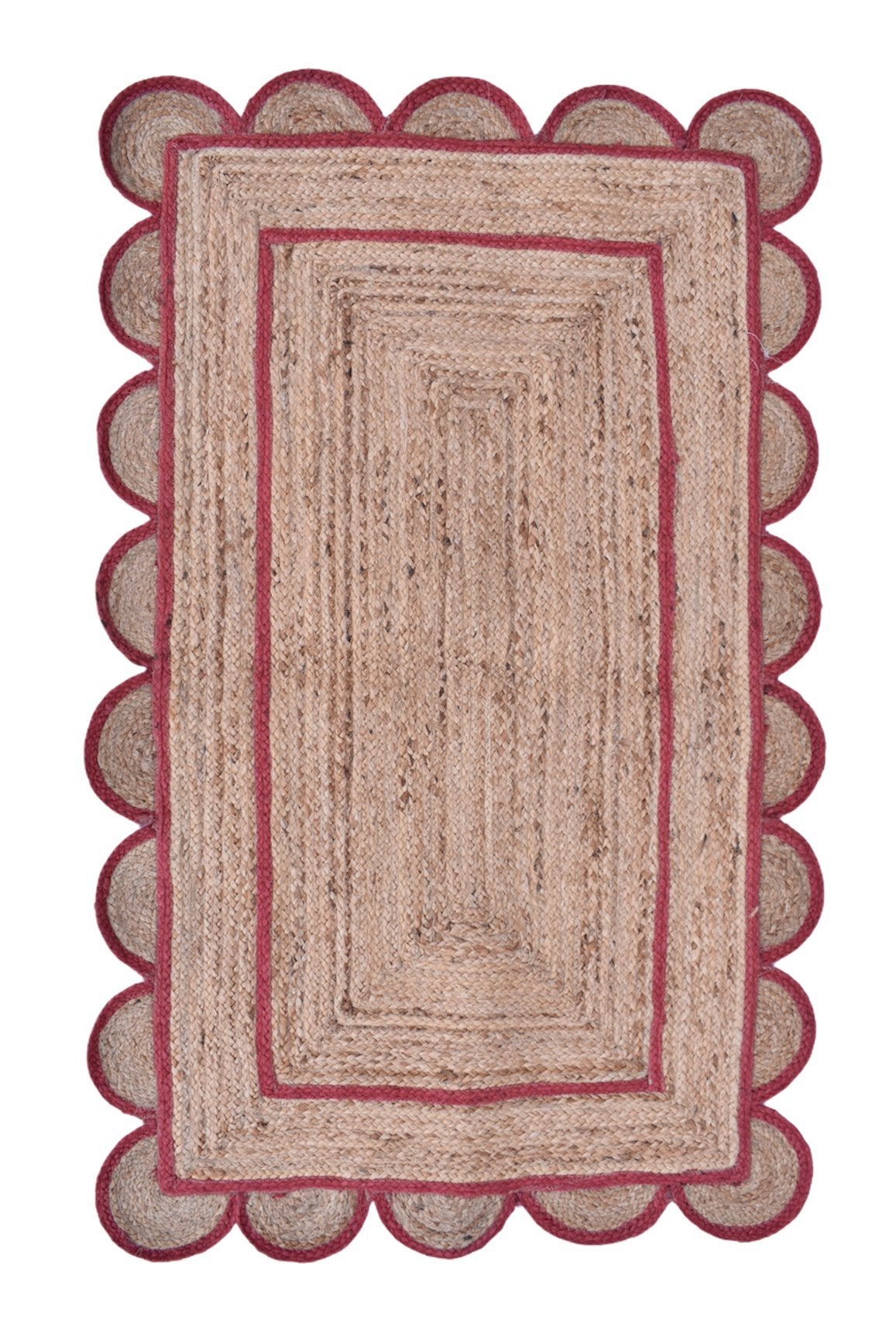 Saoirse braided jute rug — Art Avenue