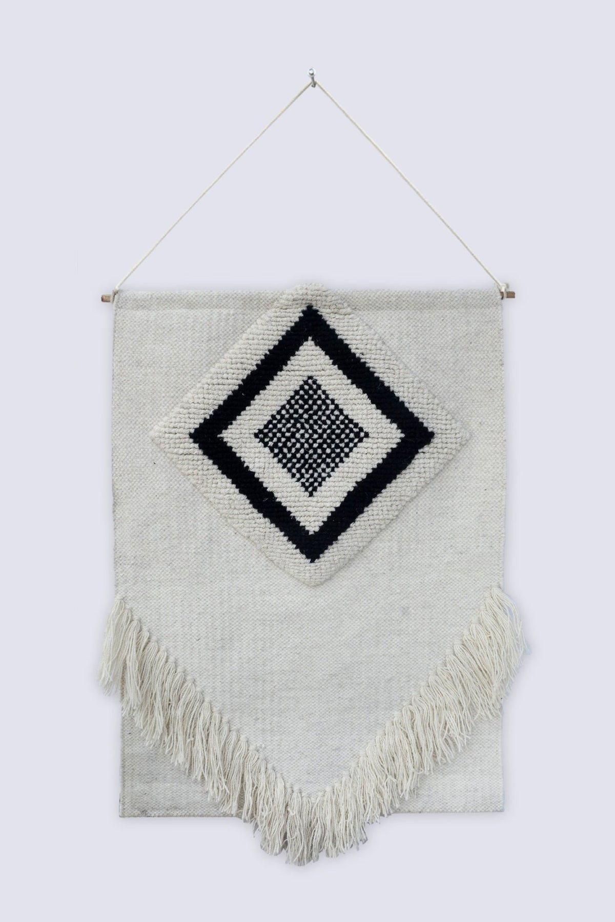 SNOWY - WALL HANGING - WHITE - ART AVENUE