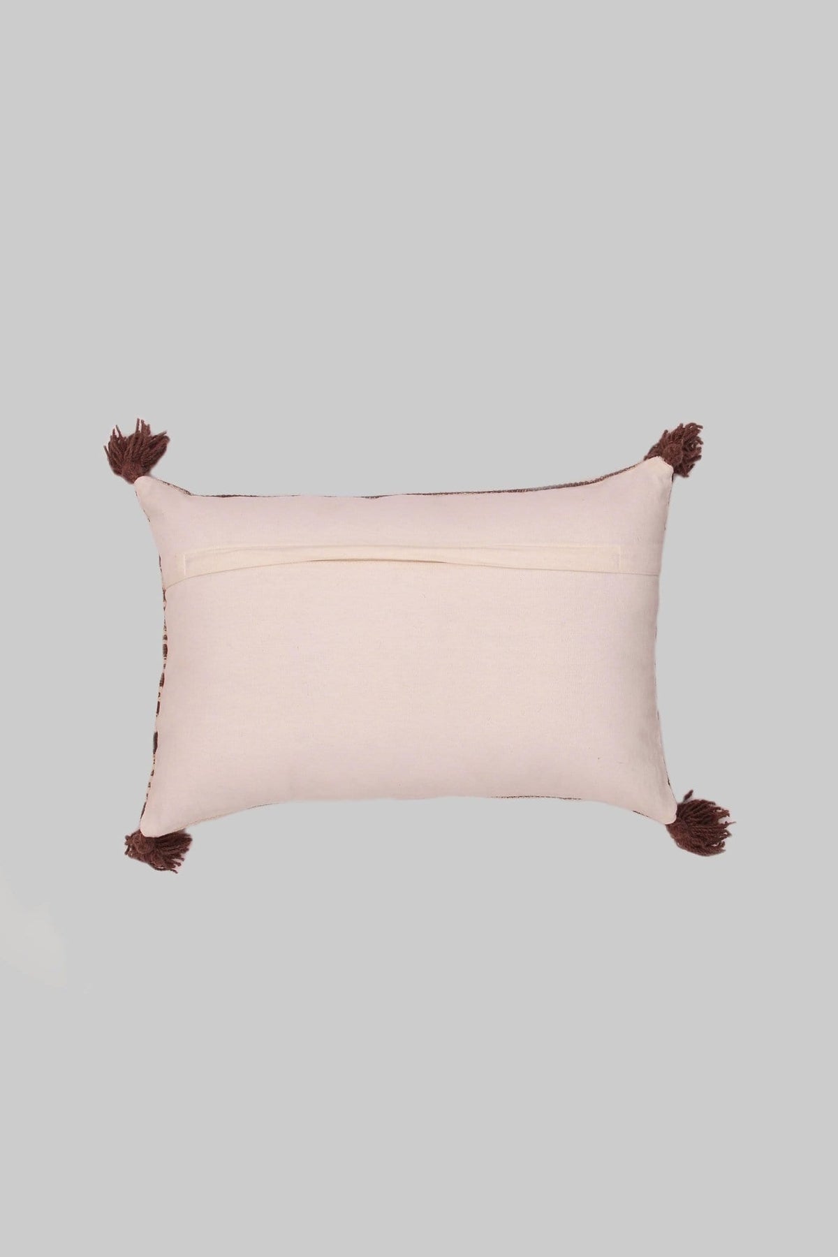 SQUAREGENICS - LUMBAR CUSHION COVER - BROWN - ART AVENUE