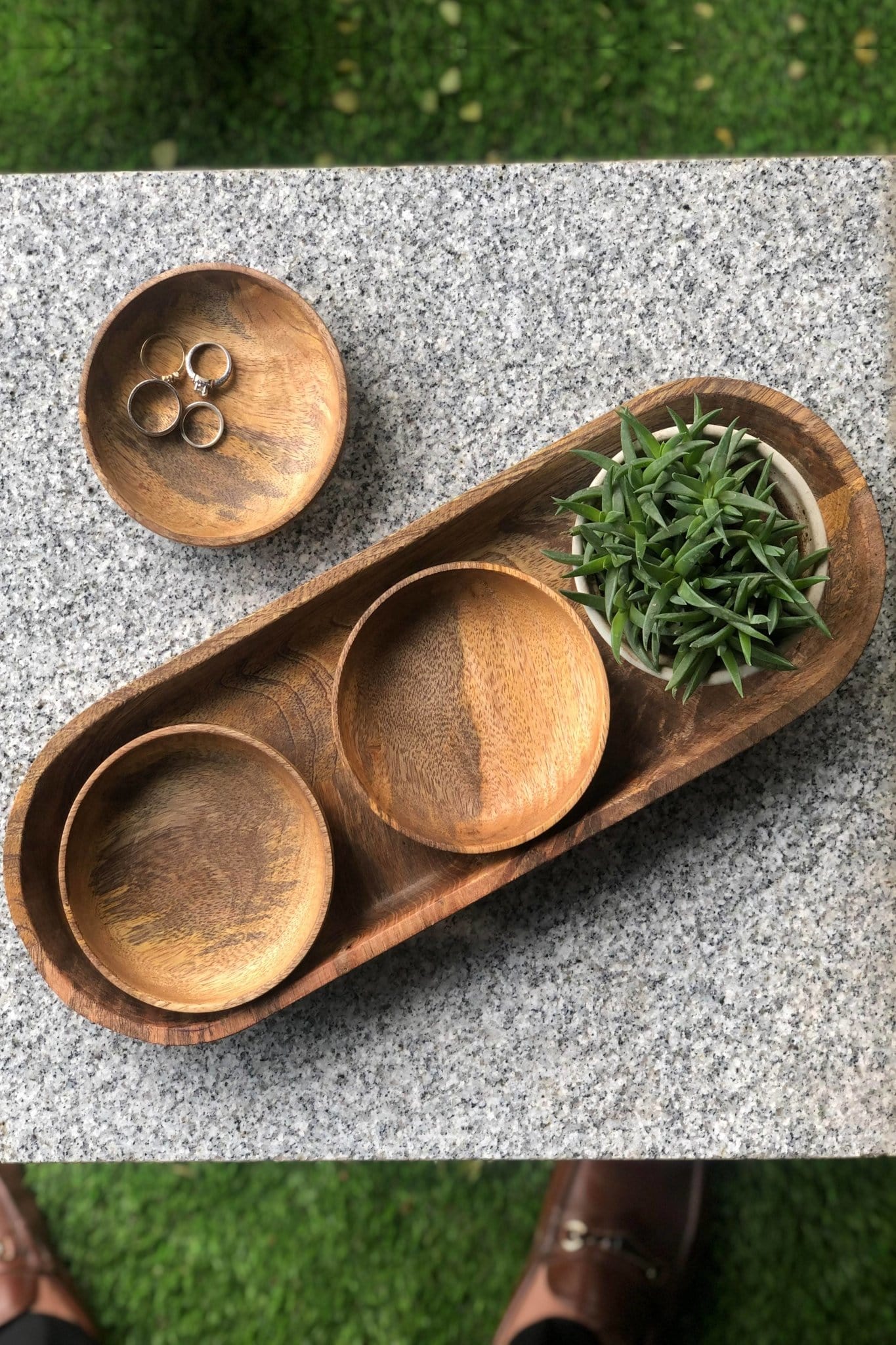 wooden home accessories