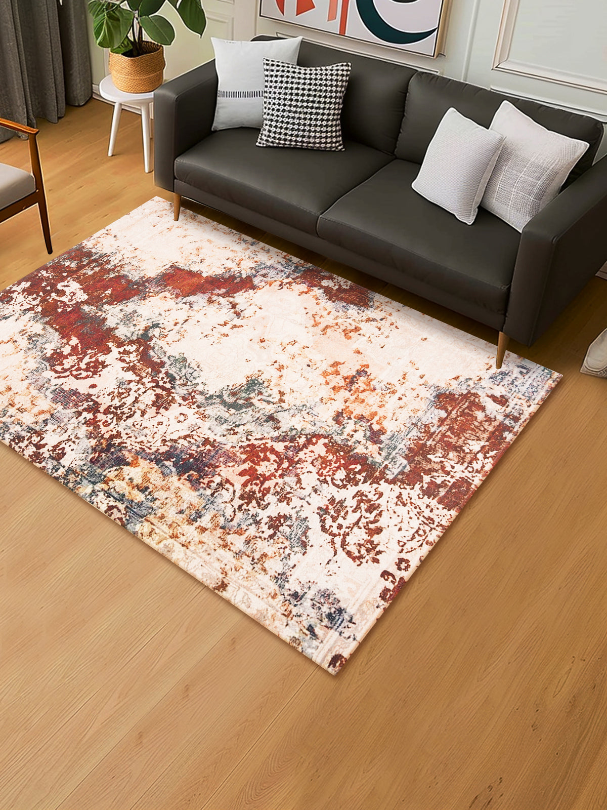 Kimuri Digital-Printed Cotton Rug
