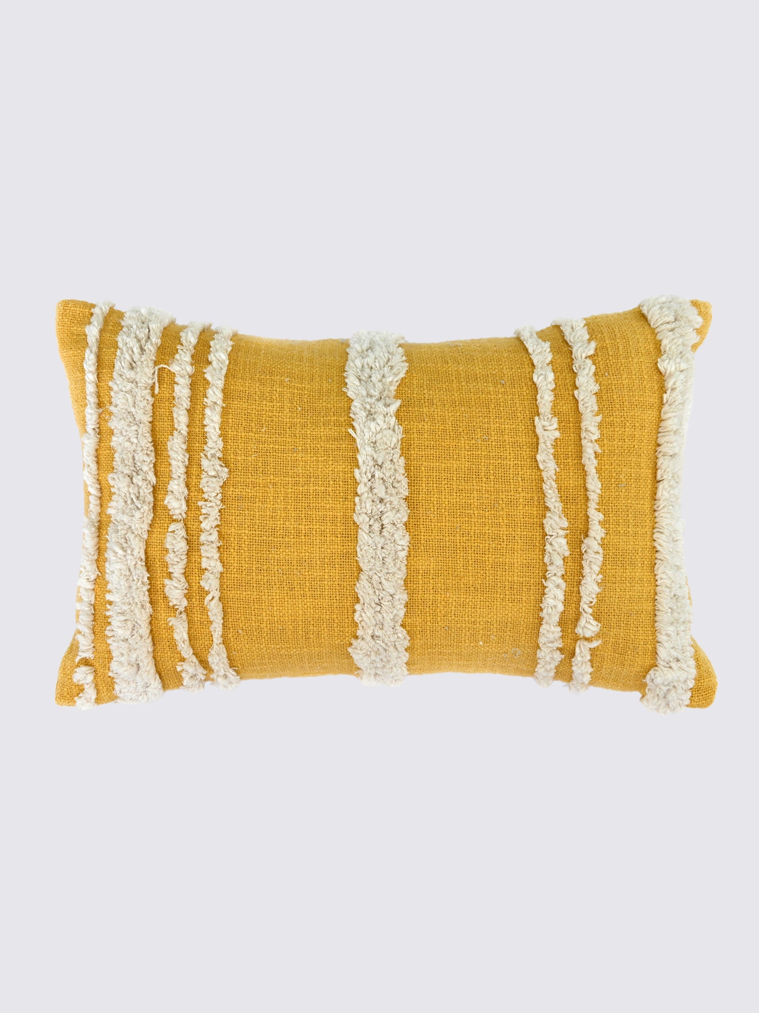 Calari Hand-Embroidered Lumbar Cushion Cover