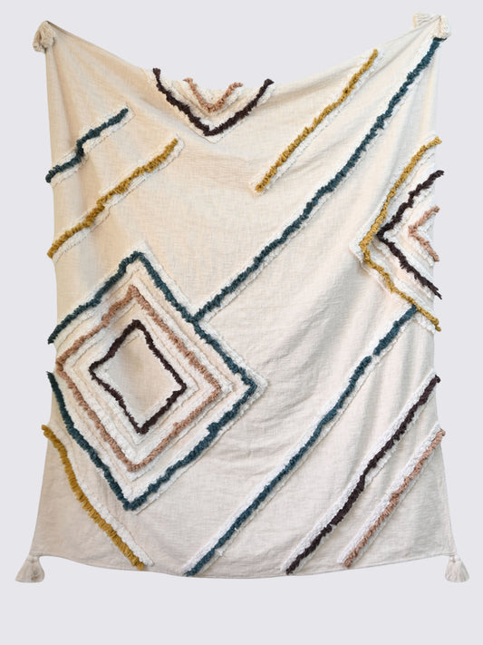 Omira Tufted Cotton Throw