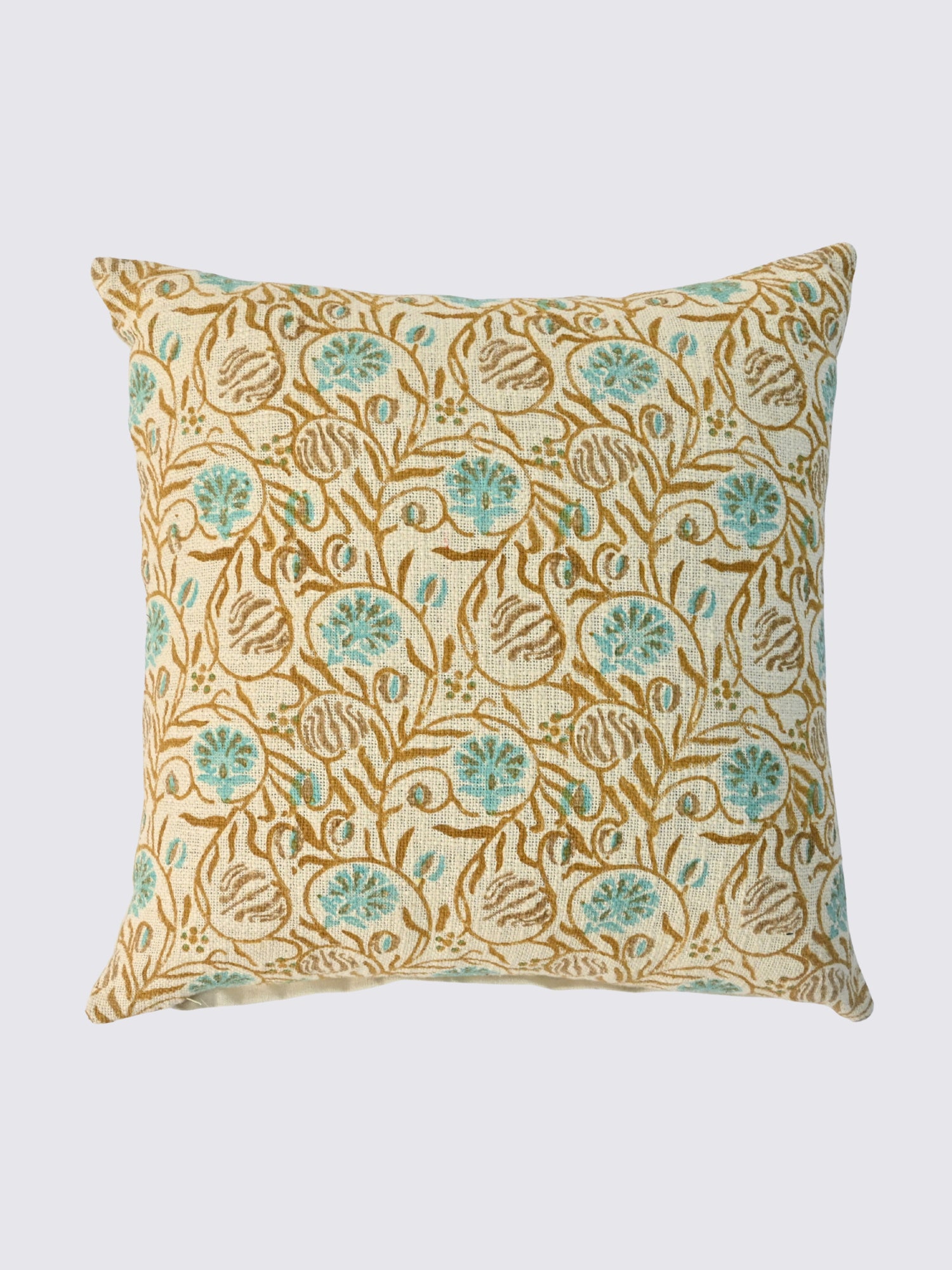 Mistrosa Block-Printed Square Cushion Cover